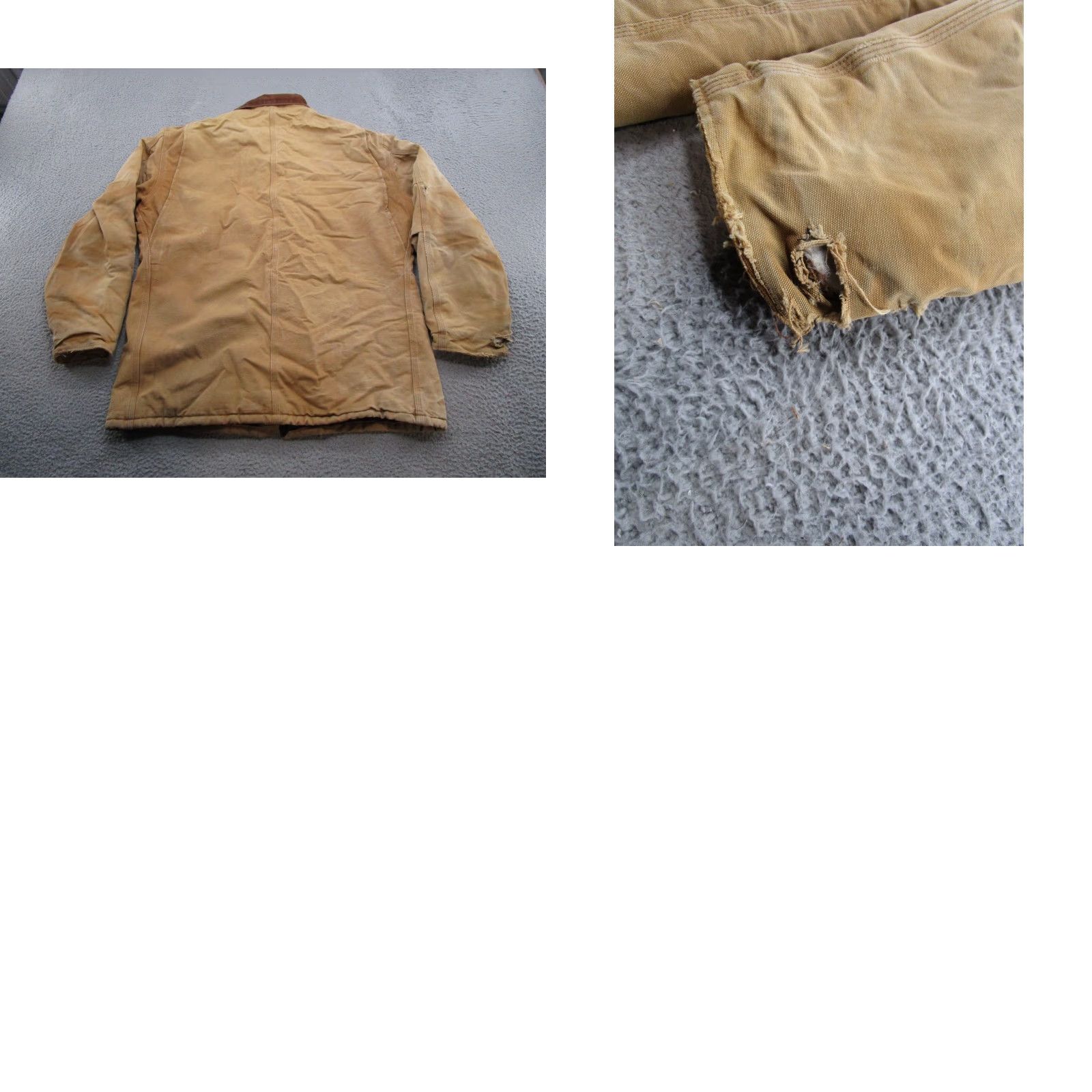 Carhartt VINTAGE Carhartt C003 Duck Quilted Lined Coat Jacket USA Made Size XLT Men Jacket Carhartt Brown Duck Quilted USA C003 XLT Men Size US XL / EU 56 / 4 - 9 Thumbnail