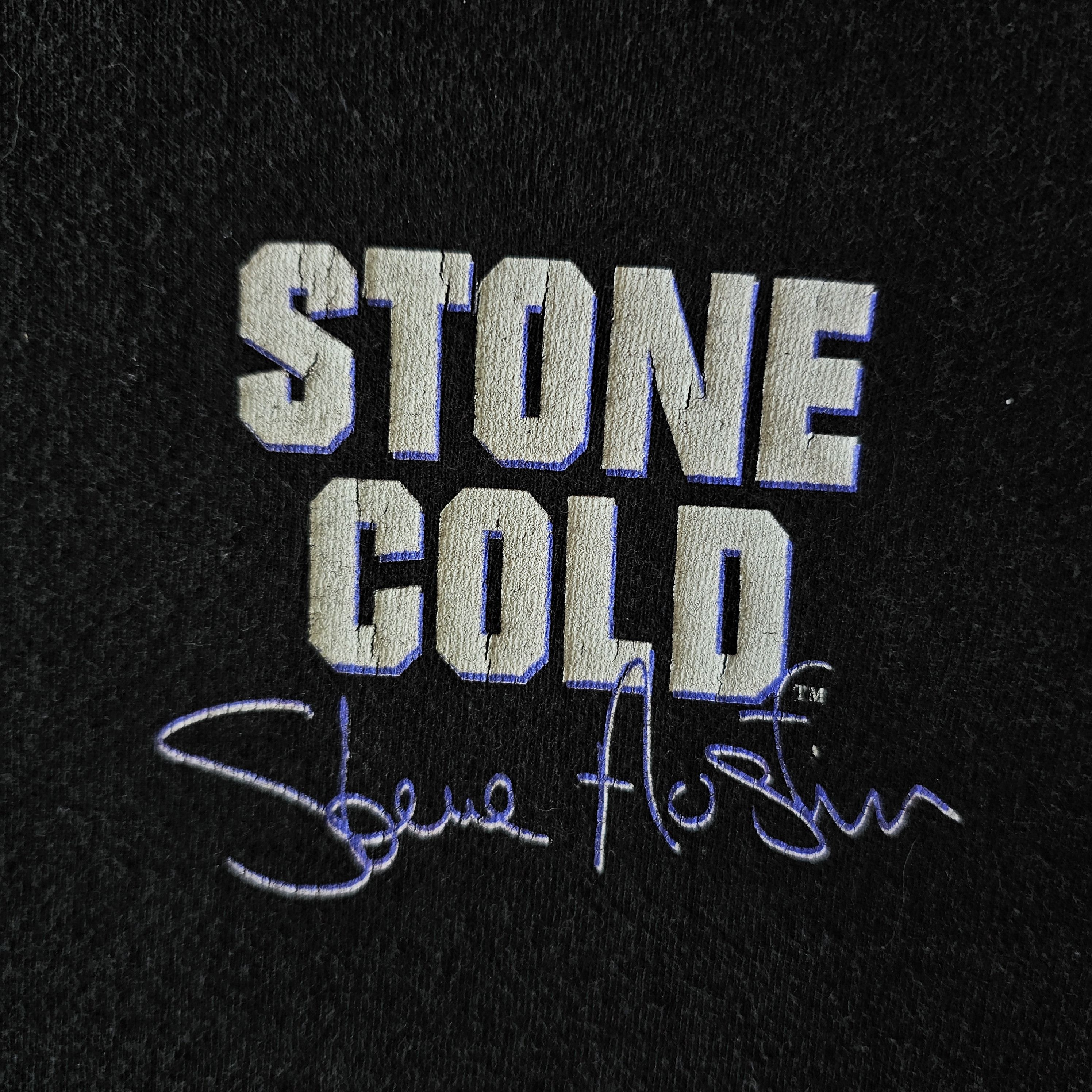 WWE × WWF Vintage 1999 WWF Stone Cold Steve Austin tee shirt Size US L / EU 52-54 / 3 - 4 Thumbnail