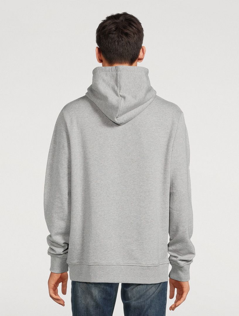 Balmain o1s1wg110925 Cotton Hoodie With Label in Grey Size US XL / EU 56 / 4 - 3 Thumbnail