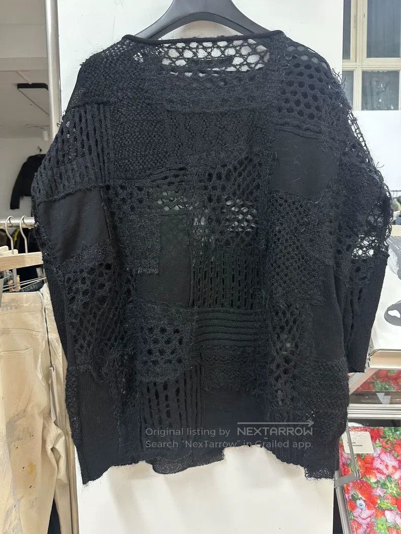Junya Watanabe Junya Watanabe Mohair Destroyed Sweater Size S / US 4 / IT 40 - 6 Thumbnail