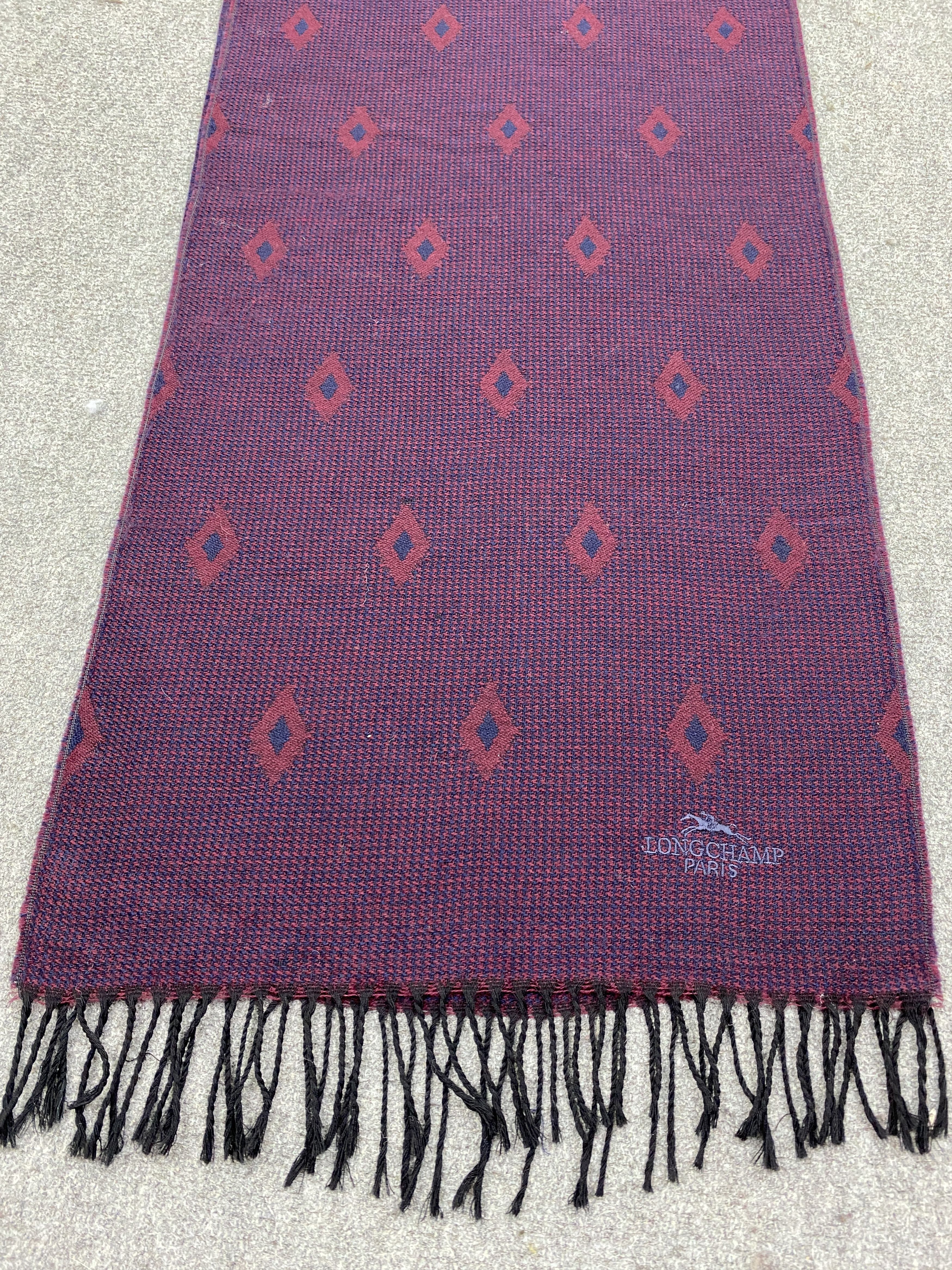 Longchamp Longchamp Paris Scarf / Muffler / Neckwear SC0306 Size ONE SIZE - 4 Thumbnail