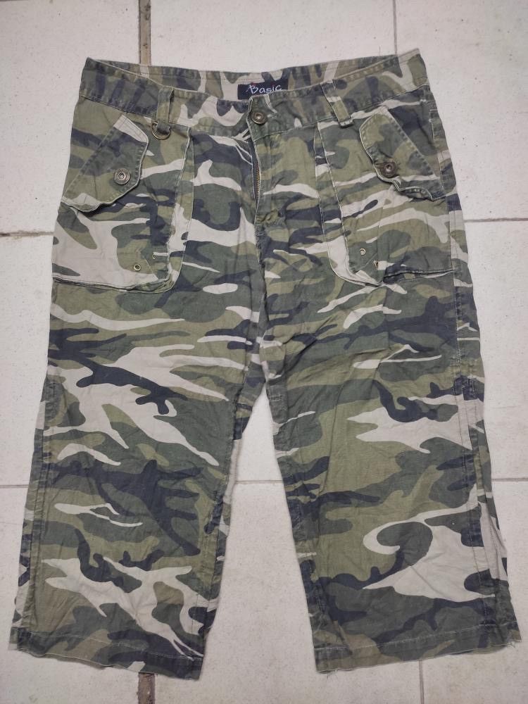 Japanese Brand SHORT CAMOUFLAGE Size US 34 / EU 50 - 3 Thumbnail