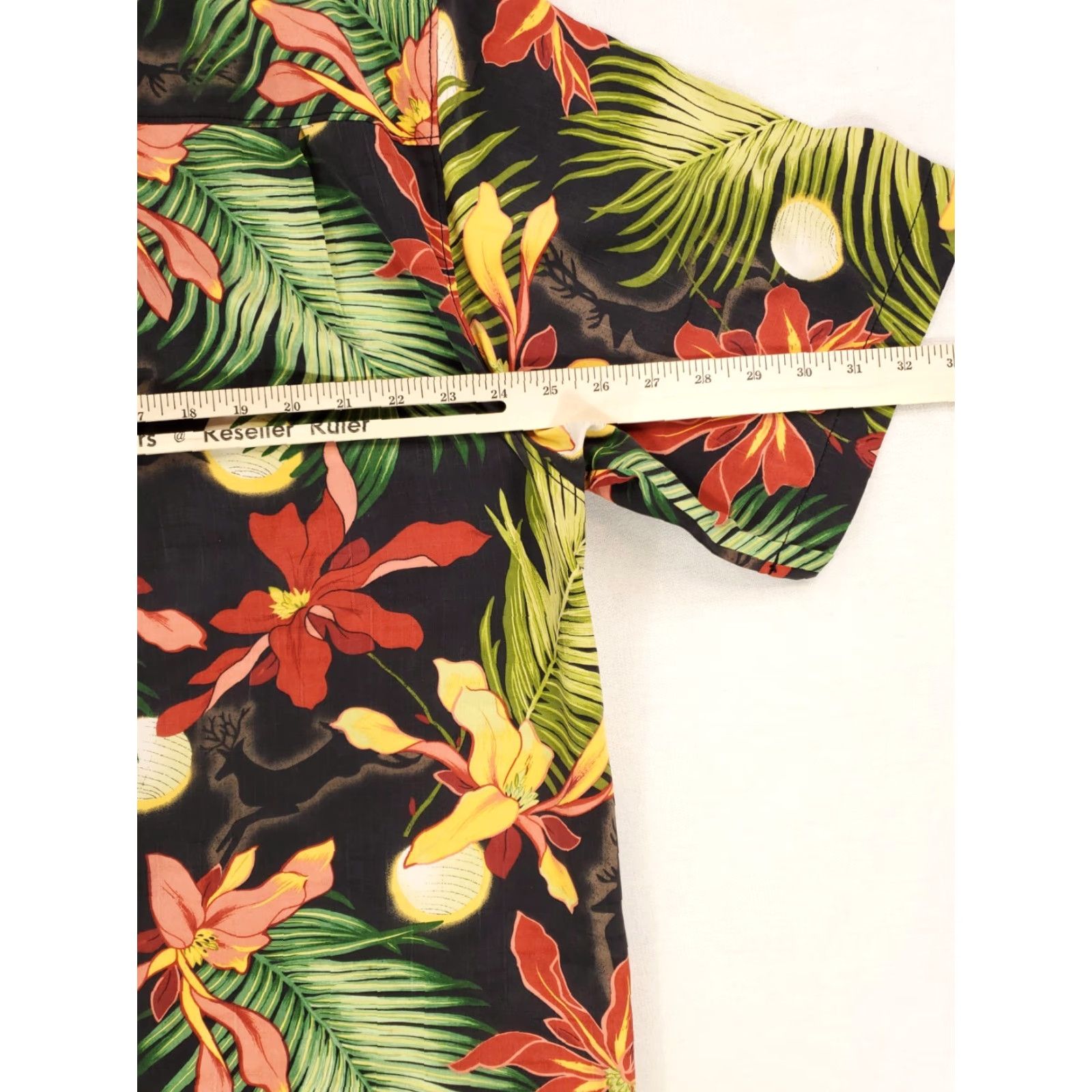 Tommy Bahama Tommy Bahama Shirt XL Men Hawaiian Silk Floral Multicolor Button-Up Short Sleeve Mens XL Size US XL / EU 56 / 4 - 7 Thumbnail
