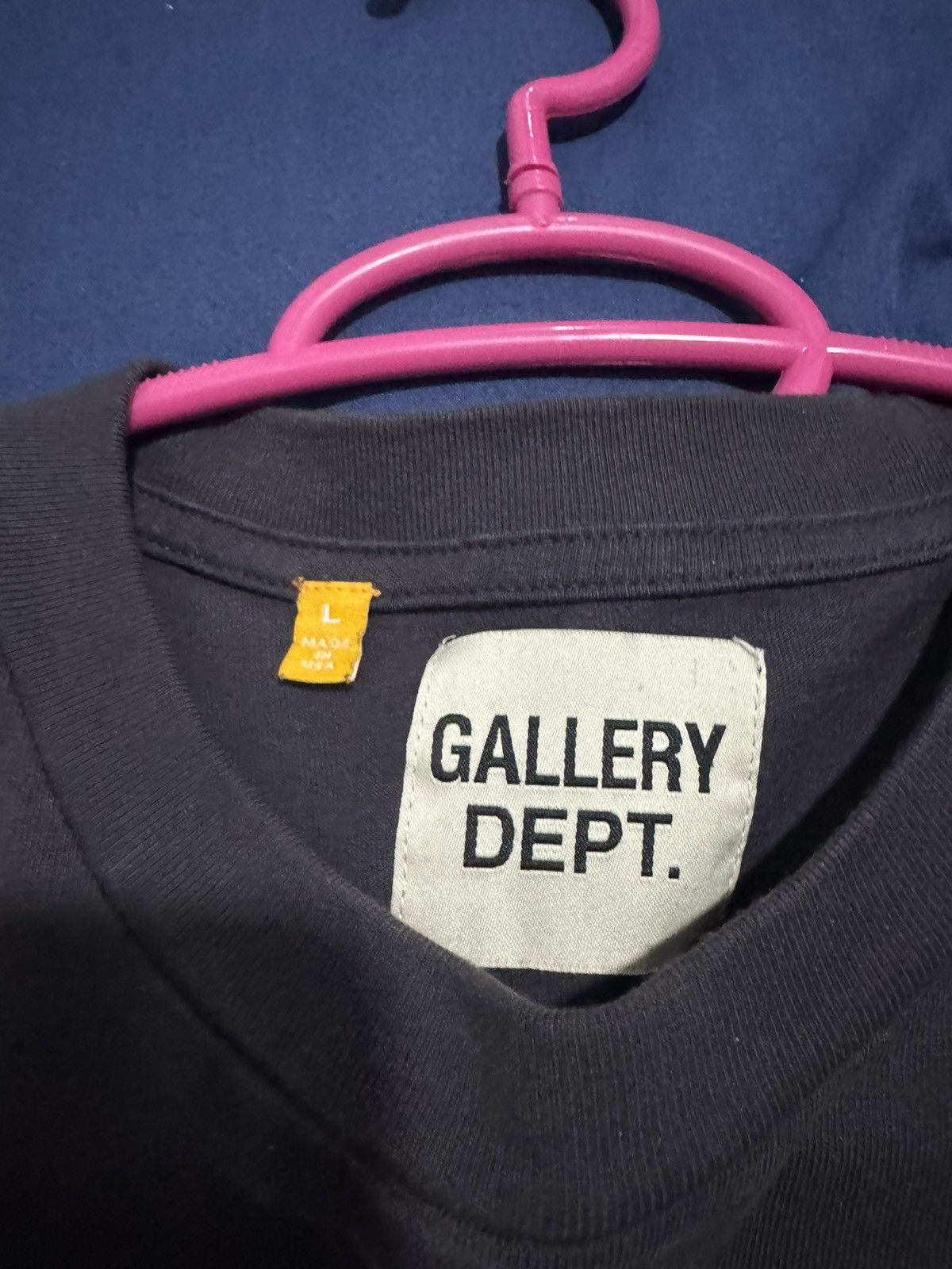 Gallery Dept. GALLERY DEPT. French logo-print Cotton Jersey Size US L / EU 52-54 / 3 - 3 Thumbnail