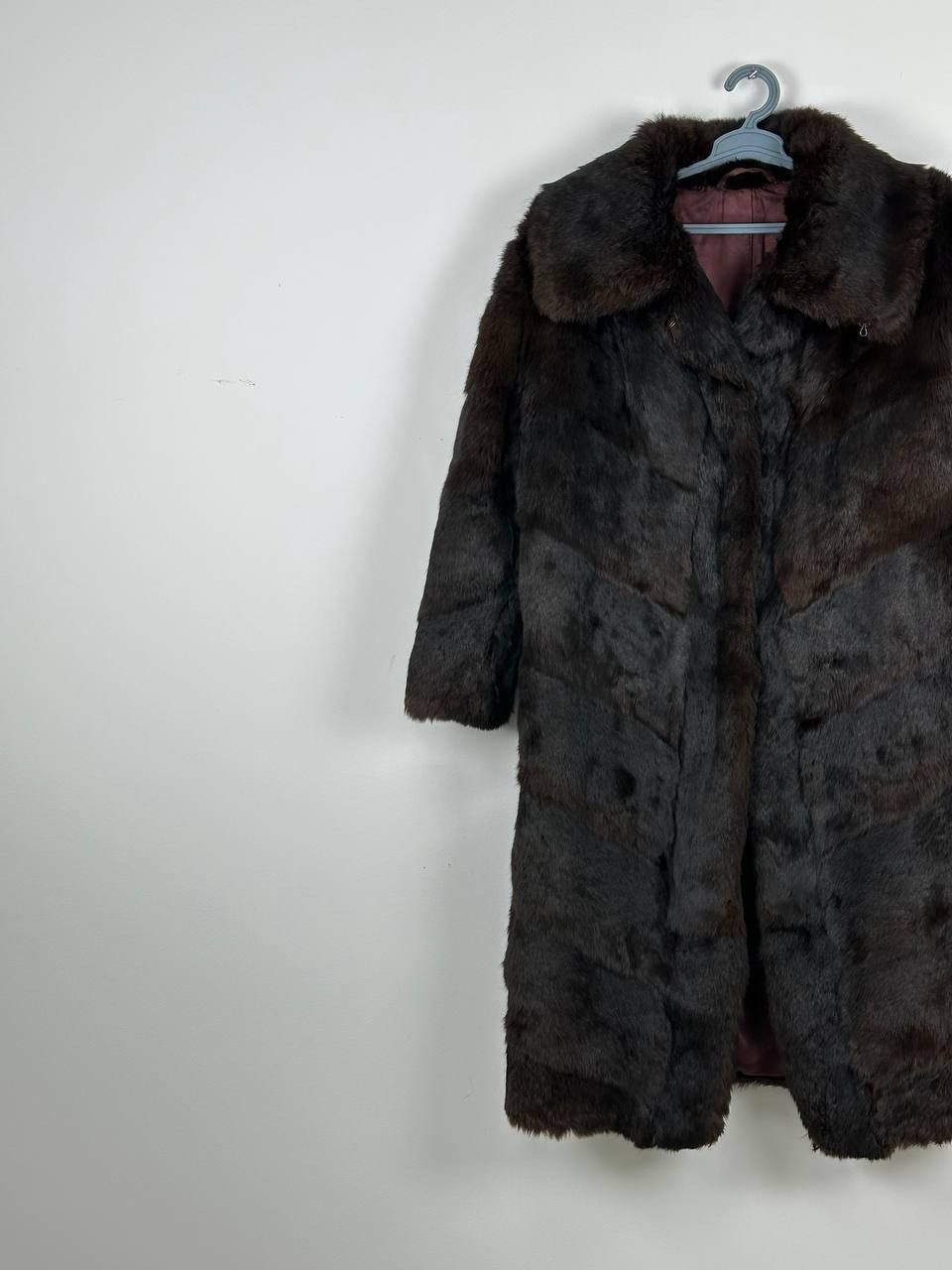 Vintage Vintage Brown Real Fur Long Coat Size M / US 6-8 / IT 42-44 - 3 Thumbnail