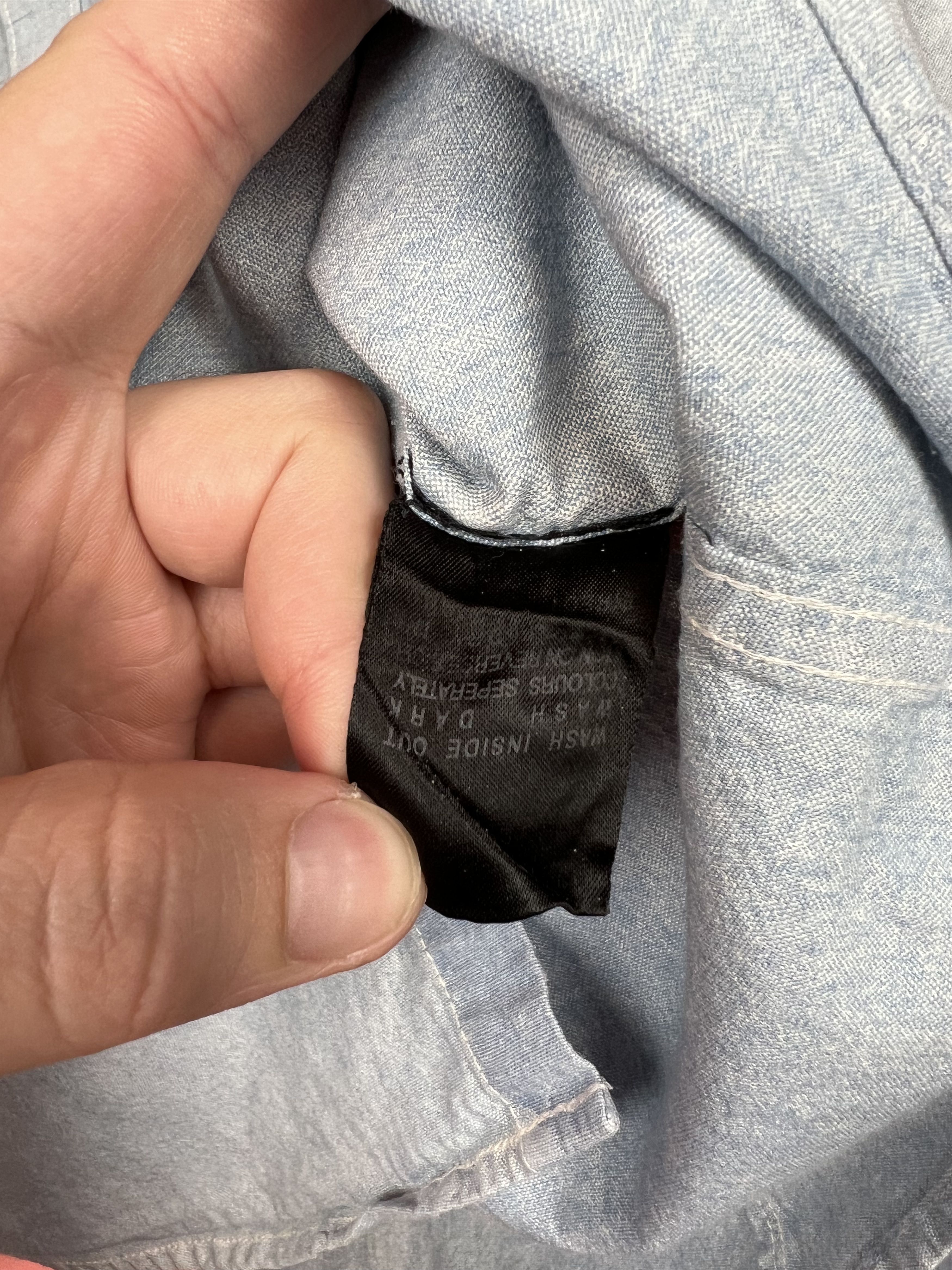 Allsaints Allsaints denim casual jeans overshirt vintage hype Size US M / EU 48-50 / 2 - 6 Thumbnail