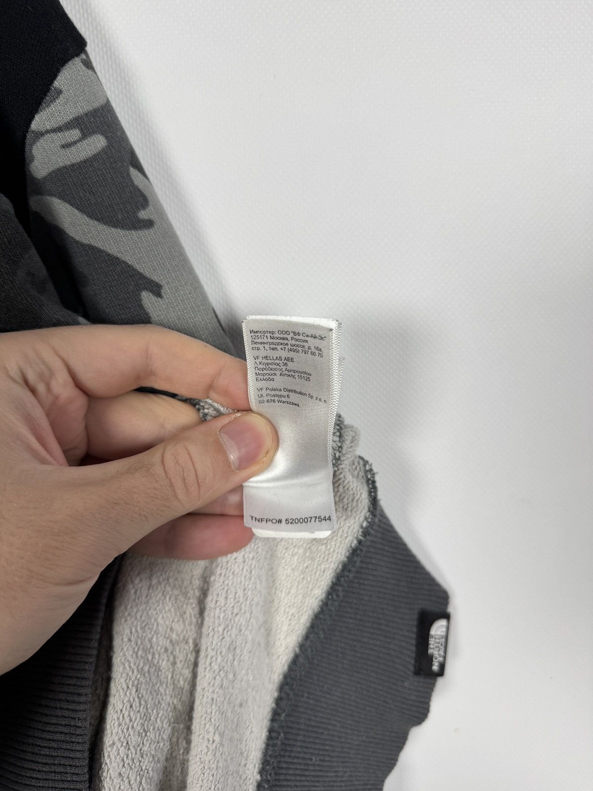 The North Face Men’s The North Face Hoodie Big Logo Black Camo Outdoor XL Size US XL / EU 56 / 4 - 10 Thumbnail