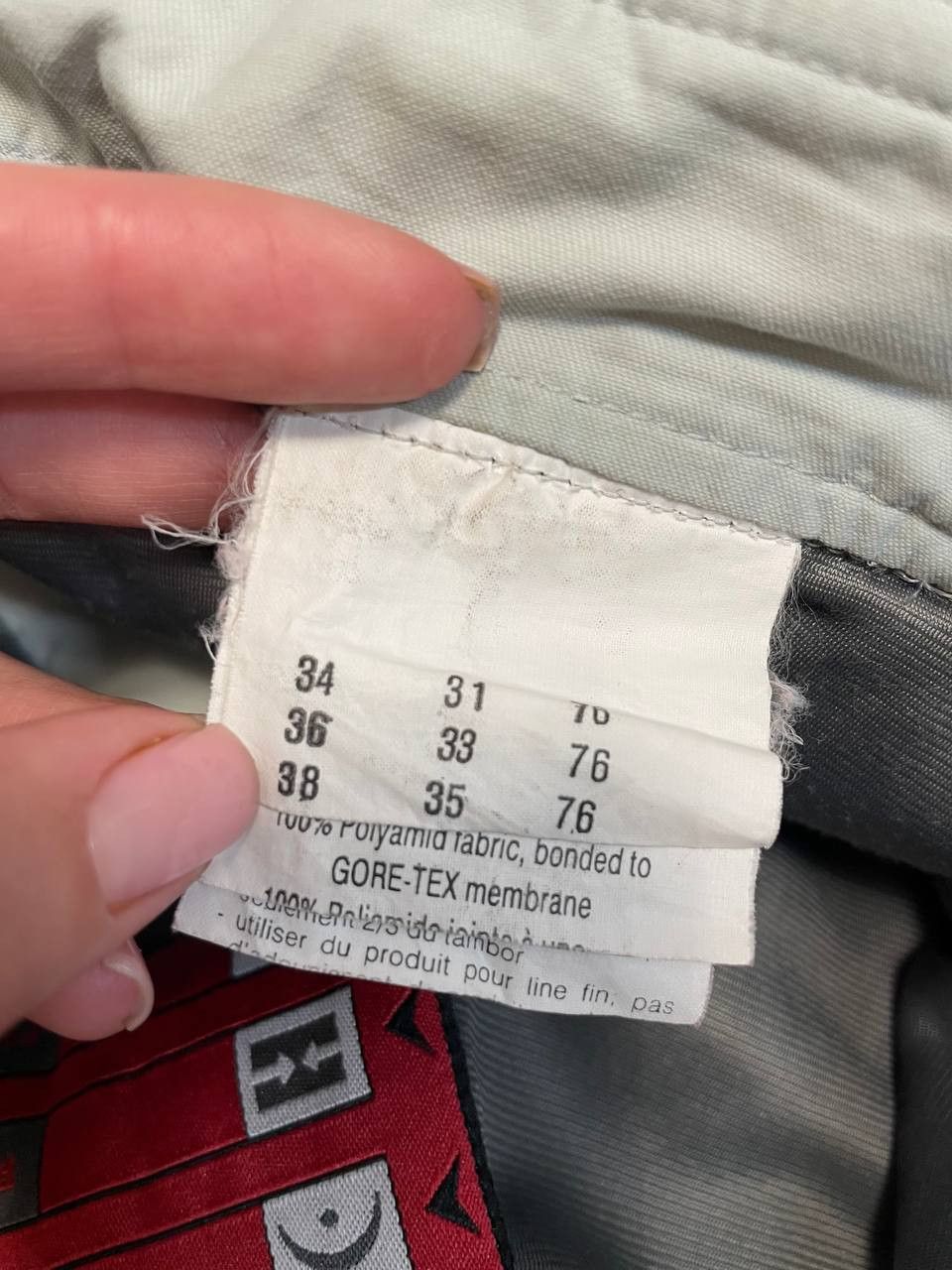 Mammut Vintage Mammut Balance Project Gore-Tex Pants. Made in Italy Size US 40 / EU 56 - 22 Thumbnail