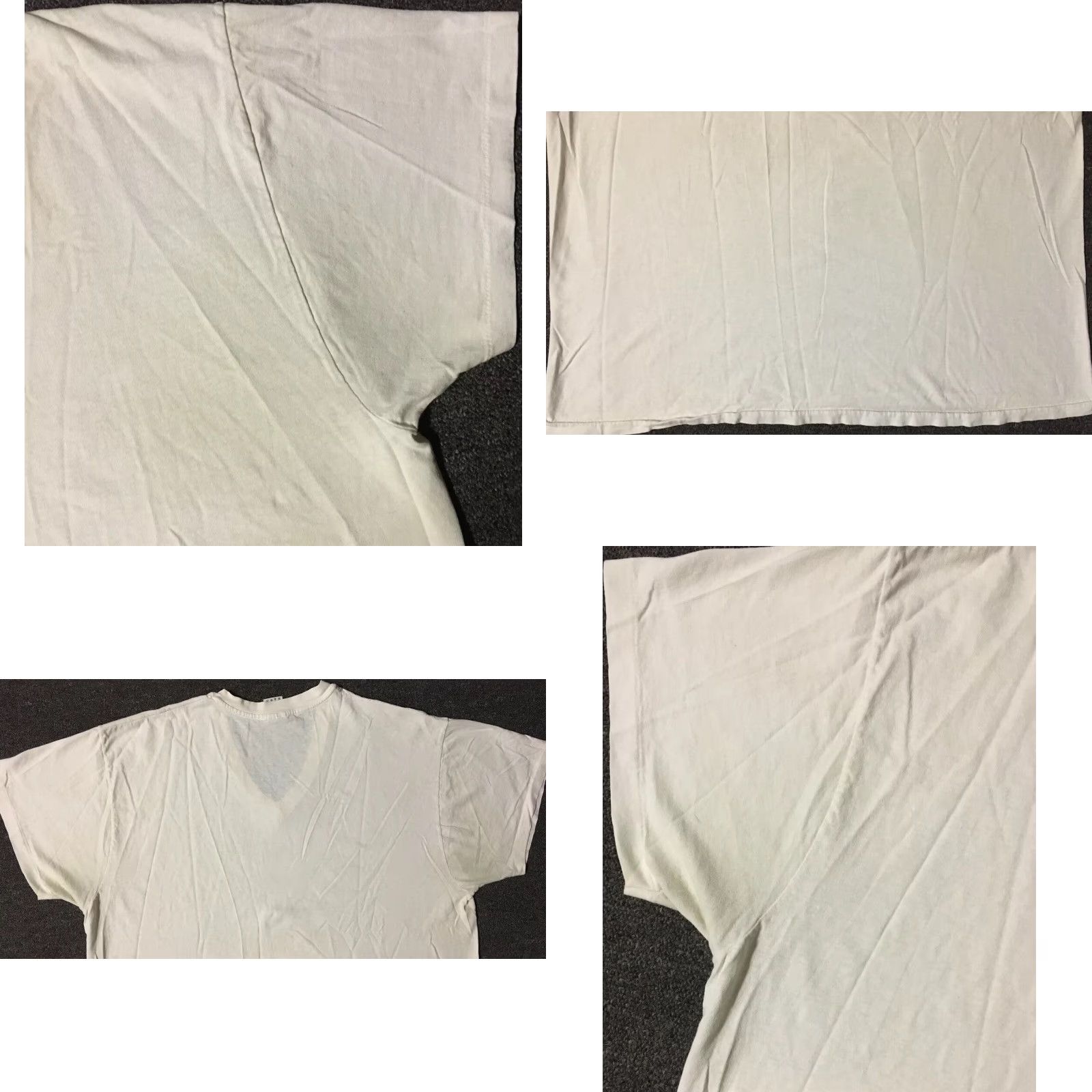 Hanes VINTAGE Hanes 90s Faded Distressed V Neck Shirt XL White T-Shirt Men Short Sleeve Grunge Punk Skate Surf Biker 90s Womens Mens Girls Boys? Size US XL / EU 56 / 4 - 8 Thumbnail