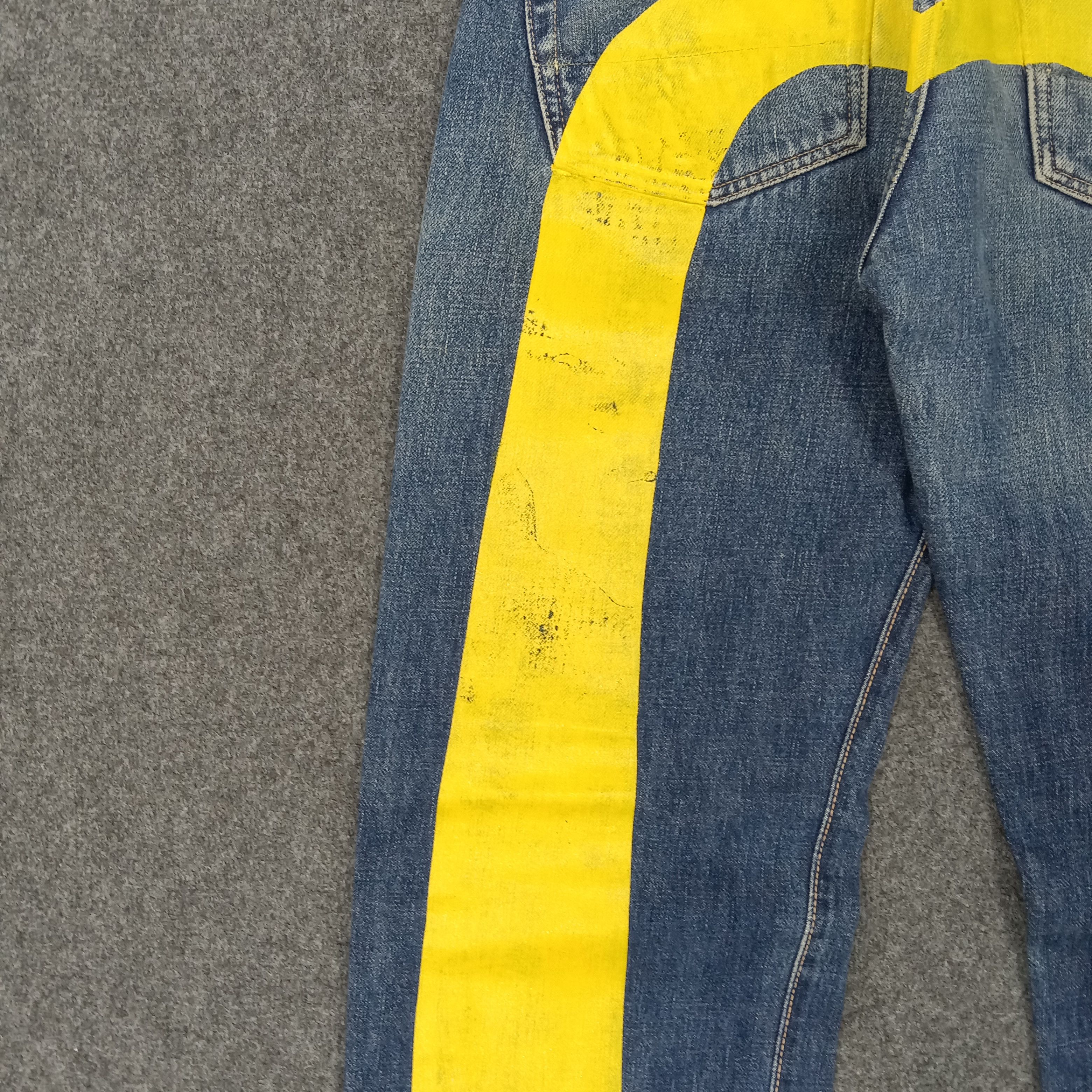 Evisu × Japanese Brand × Vintage Evisu Selvedge Japanese Daicock Custom Art Denim Jeans Size US 26 / EU 42 - 2 Thumbnail