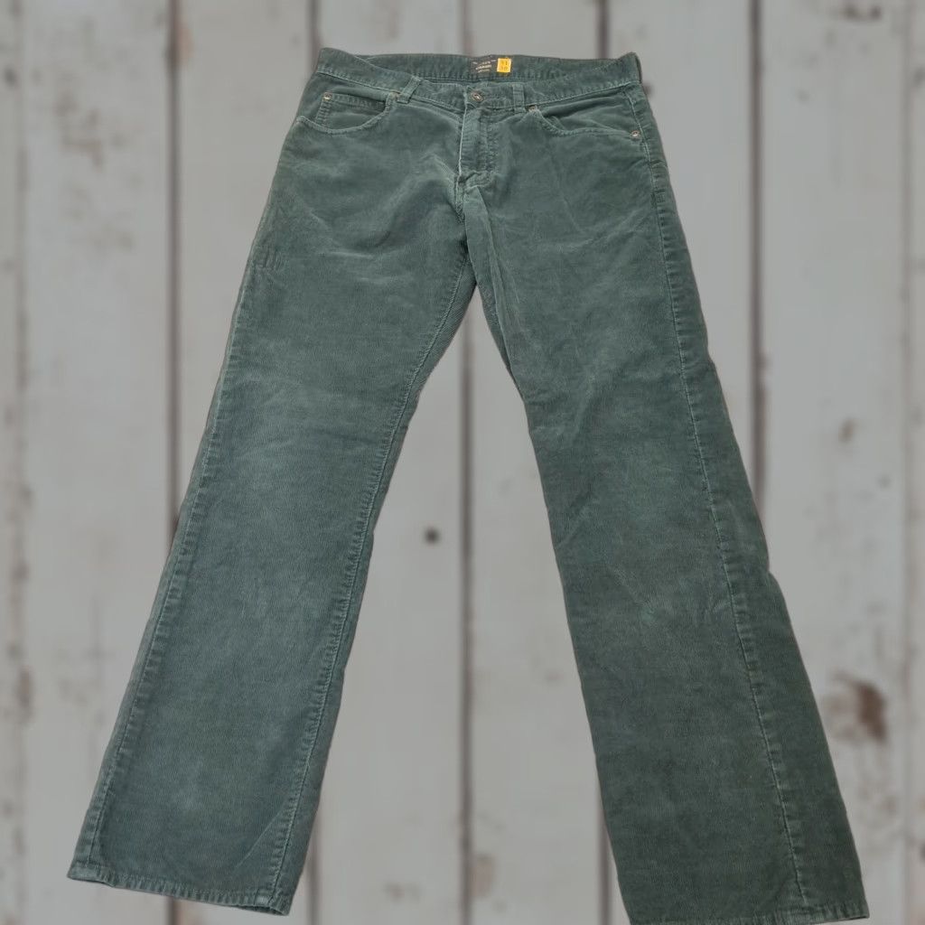 J.Crew J.Crew Corduroy Essential Straight Pants Women's 31 Green Stretch Casual Preppy Corduroy Stretch Pants Green Womens 31 Regular City College Preppy Size 24" / US 00 / IT 34 - 1 Thumbnail