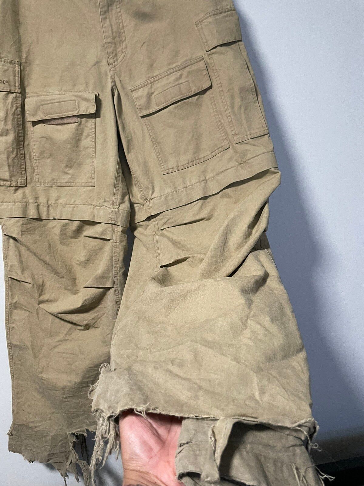Balenciaga ss20 multi pocket cargo pants - パンツ