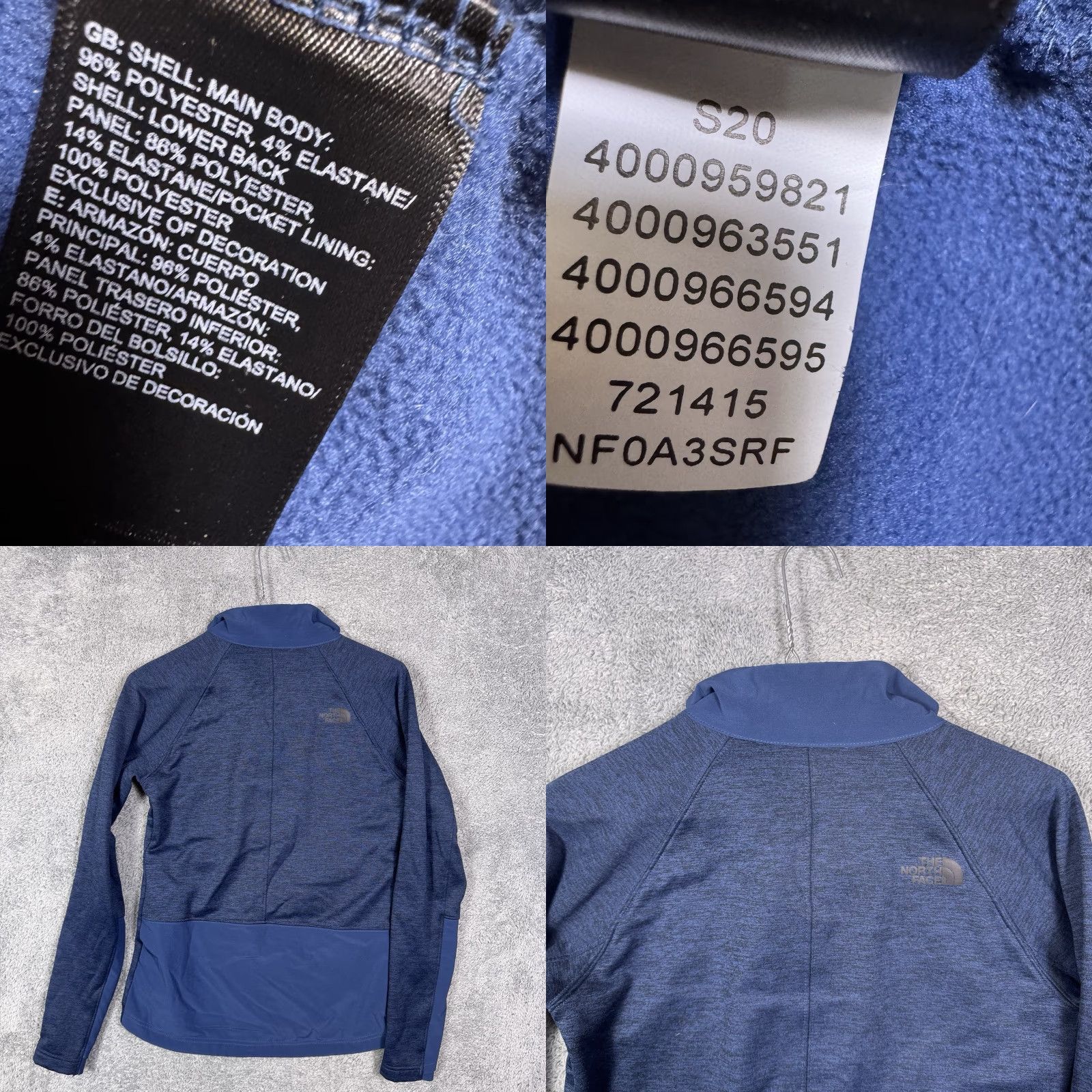 The North Face The North Face Jacket Womens XS Shastina Stretch Full Zip Hybrid Tech Midweight Size XS / US 0-2 / IT 36-38 - 8 Thumbnail