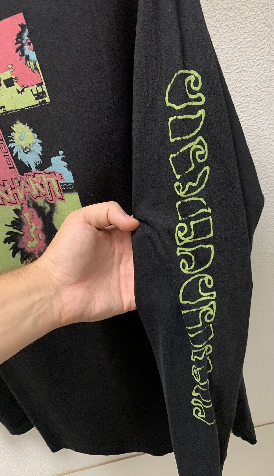 Carhartt Carhartt vintage black longsleeve L dz burning palm Size US L / EU 52-54 / 3 - 7 Thumbnail