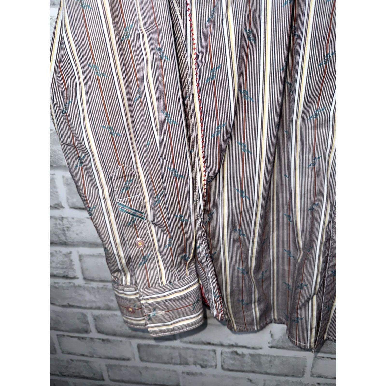 Robert Graham Robert Graham Multi Color White Freshly Laundered Button Up Shirt Men L Size US L / EU 52-54 / 3 - 5 Thumbnail