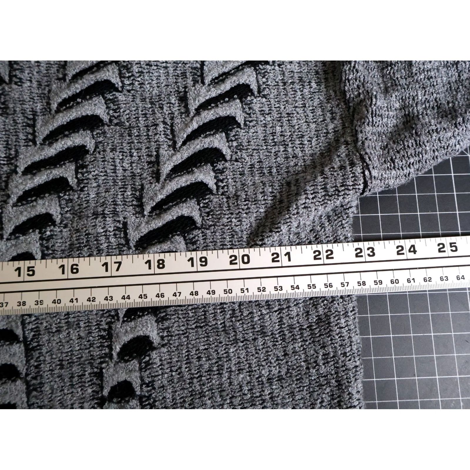 Vintage VINTAGE Protege Sweater Mens XL Gray Black Textured Knit Crewneck Acrylic VTG Size US XL / EU 56 / 4 - 5 Thumbnail