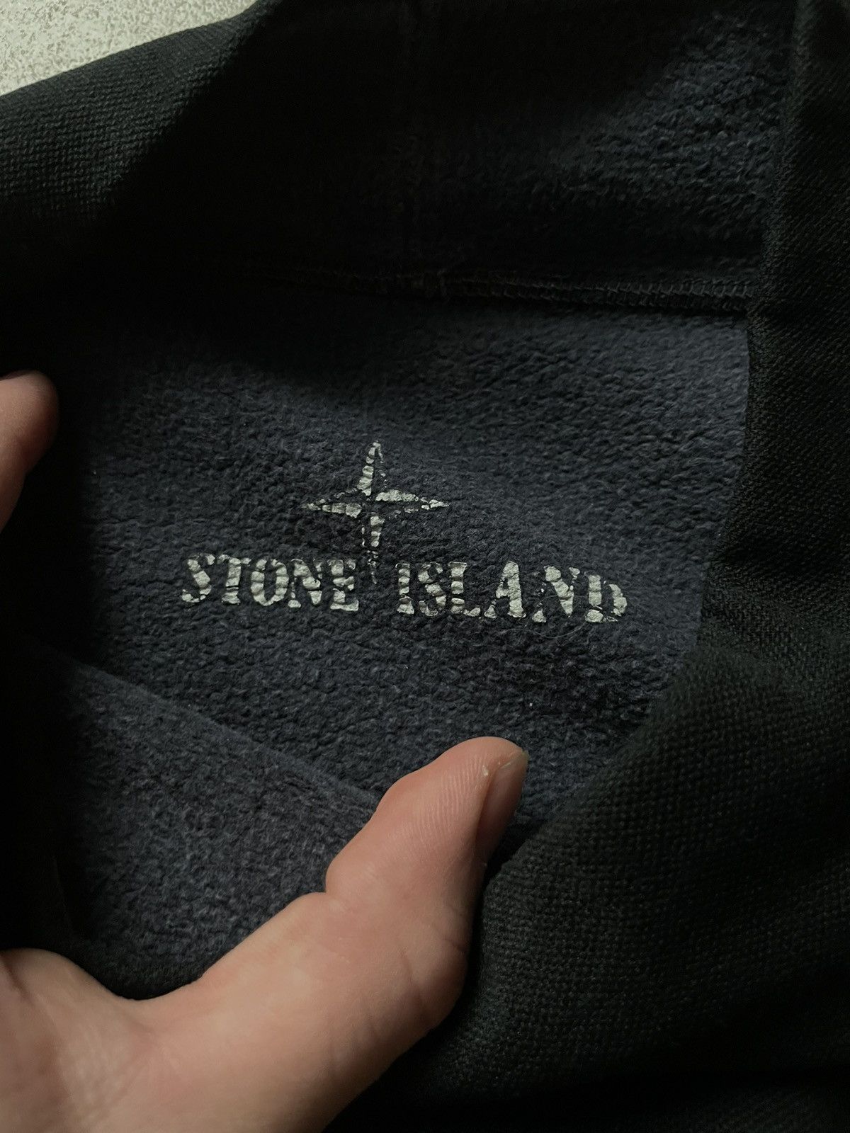 Stone Island Stone Island Archive Crewneck Turtleneck Black vintage patch Size US XL / EU 56 / 4 - 4 Thumbnail