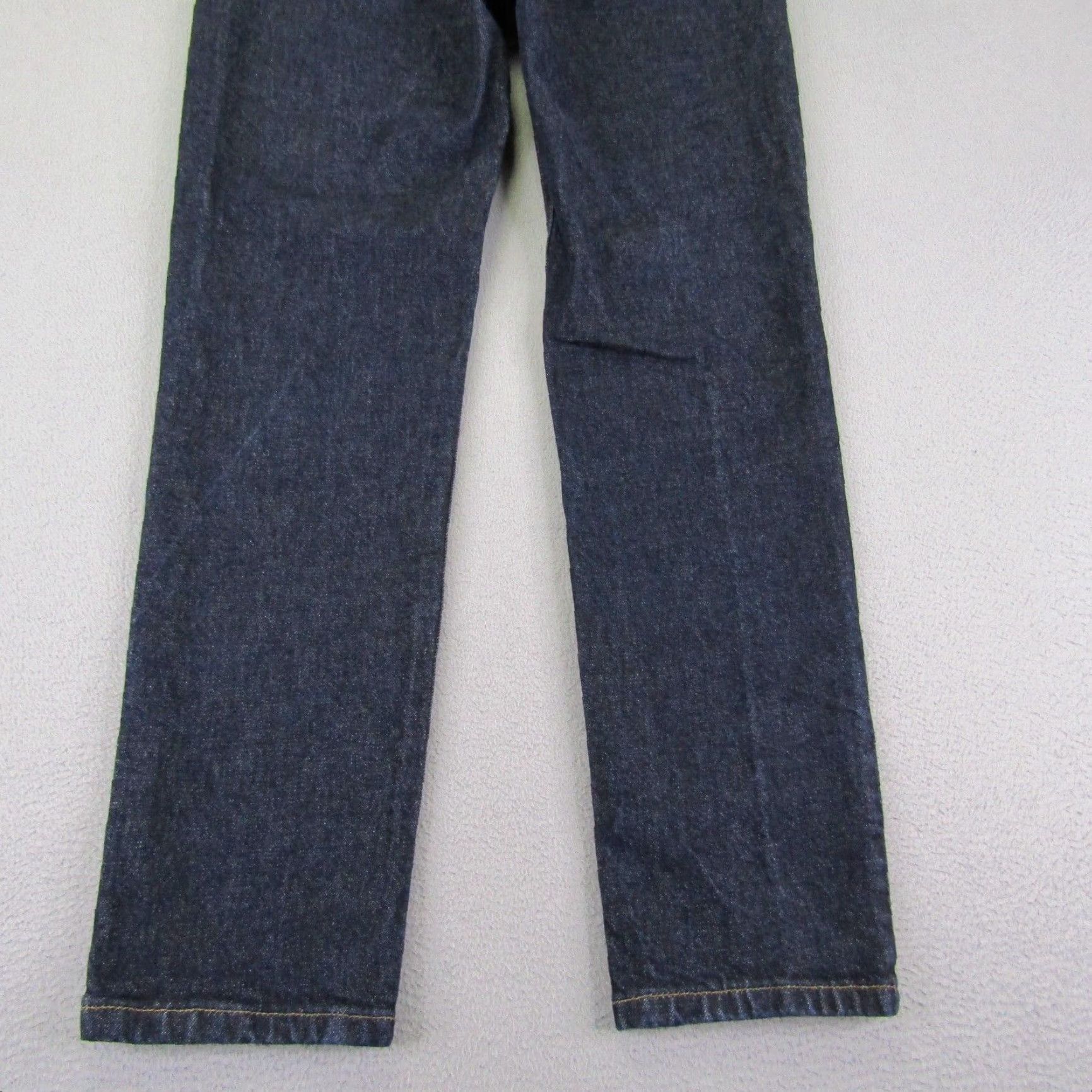 The Kooples VINTAGE The Kooples Jeans Womens 27 Blue Denim Button Fly Dark Wash Straight Leg Pants Size 27" / US 4 / IT 40 - 7 Thumbnail
