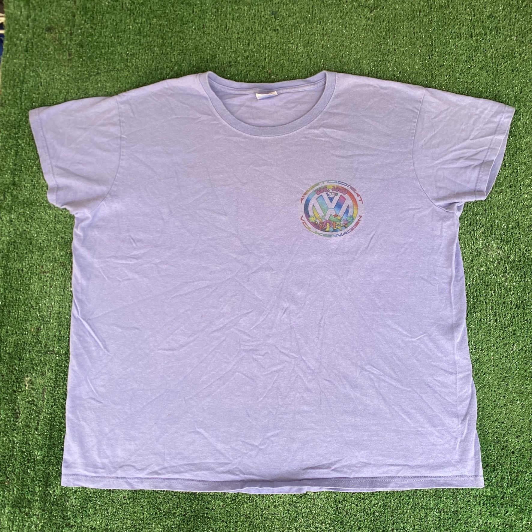 Gildan Vintage Y2K Volkswagen Logo Shirt Hippie VW Deadhead Tee Size US XL / EU 56 / 4 - 3 Thumbnail