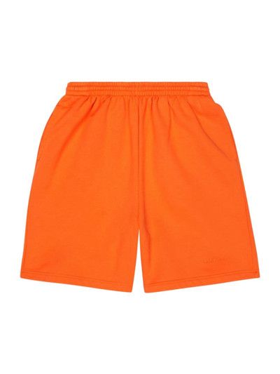 image of Balenciaga O1Mt1Gz0524 Bb Corp Sweat Shorts In Orange, Men's (Size 34)