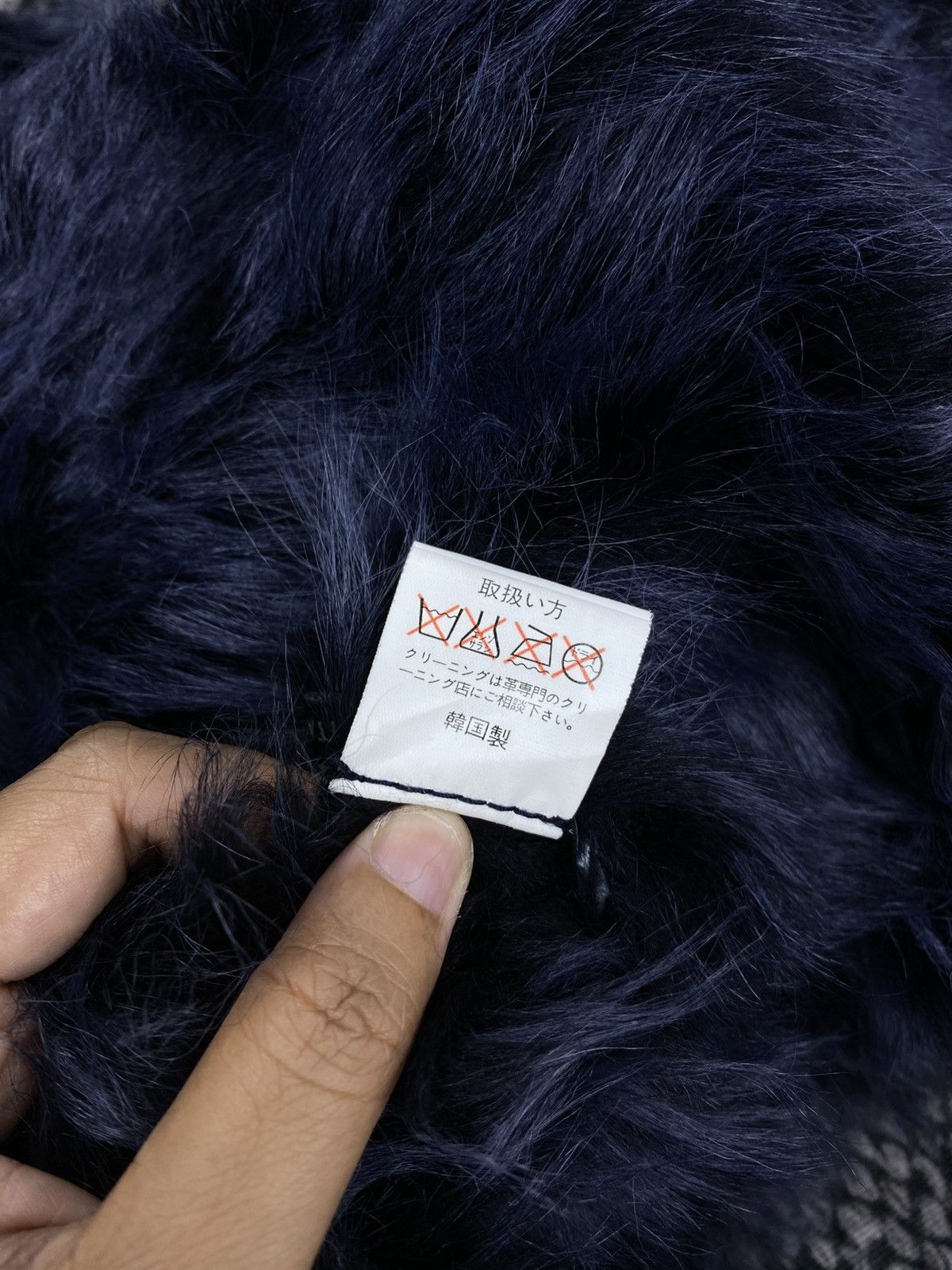 If Six Was Nine 🔥Ferrara Italy Faux Fur Shearling Asymmetrical Hooded Jacket Size US S / EU 44-46 / 1 - 12 Thumbnail