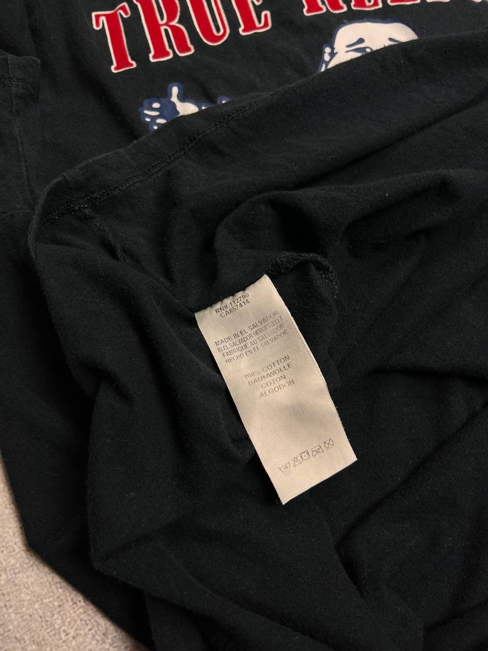 True Religion Vintage True Religion Budda Big Logo T-shirt M Size US M / EU 48-50 / 2 - 7 Thumbnail