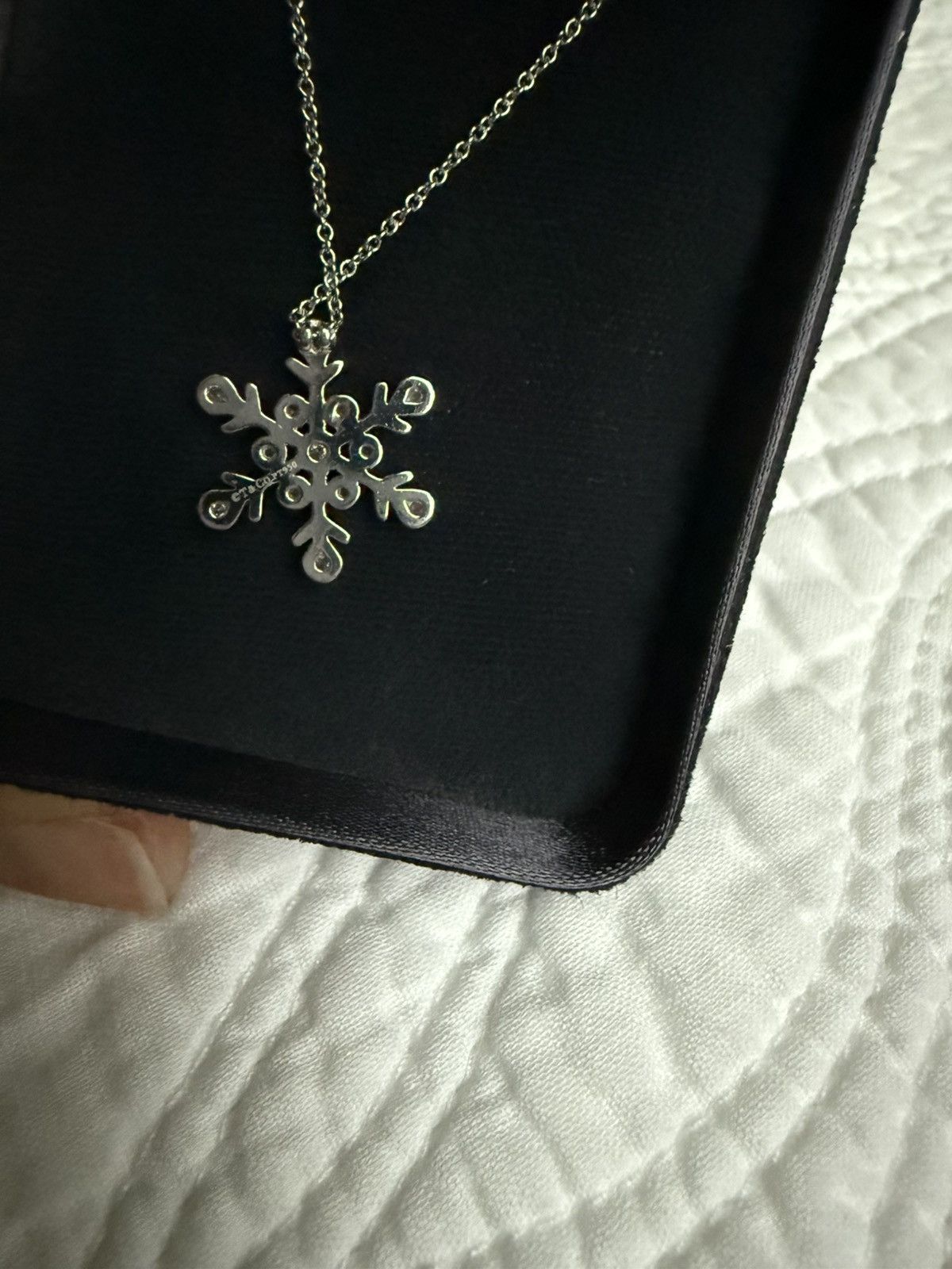 Tiffany & Co. Tiffany & Co Platinum Diamond Necklace Size ONE SIZE - 3 Thumbnail
