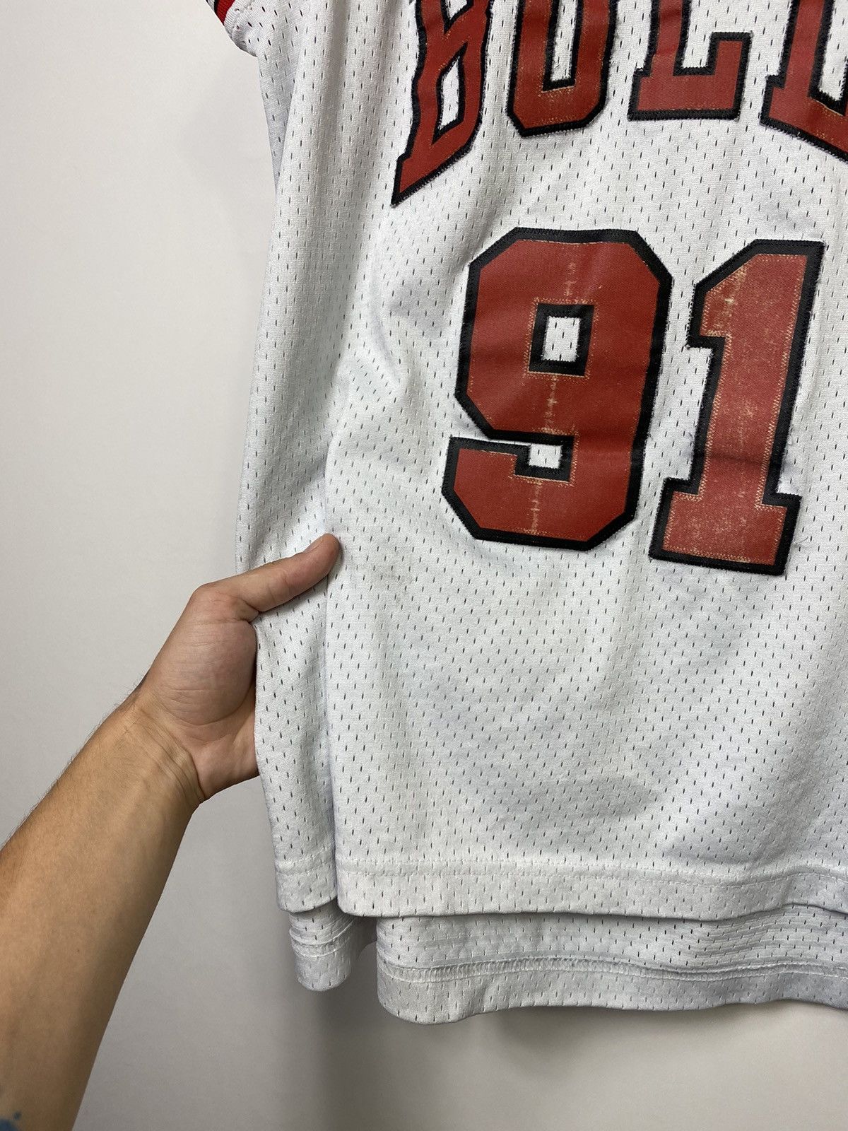 Adidas × NBA × Vintage Vintage Harwood Classics x Adidas Chicago Bulls Rodman Jerse Size US M / EU 48-50 / 2 - 7 Thumbnail
