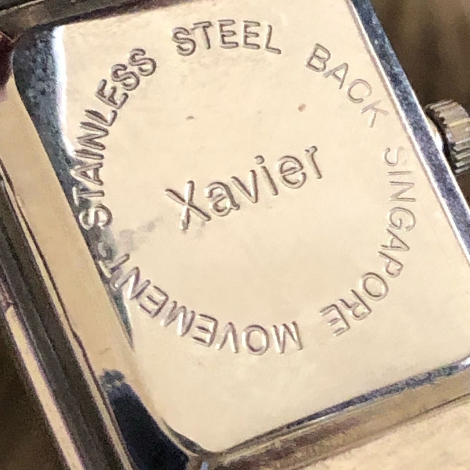 Xavier Xavier metallic blue silver plated cuff watch Size ONE SIZE - 6 Thumbnail