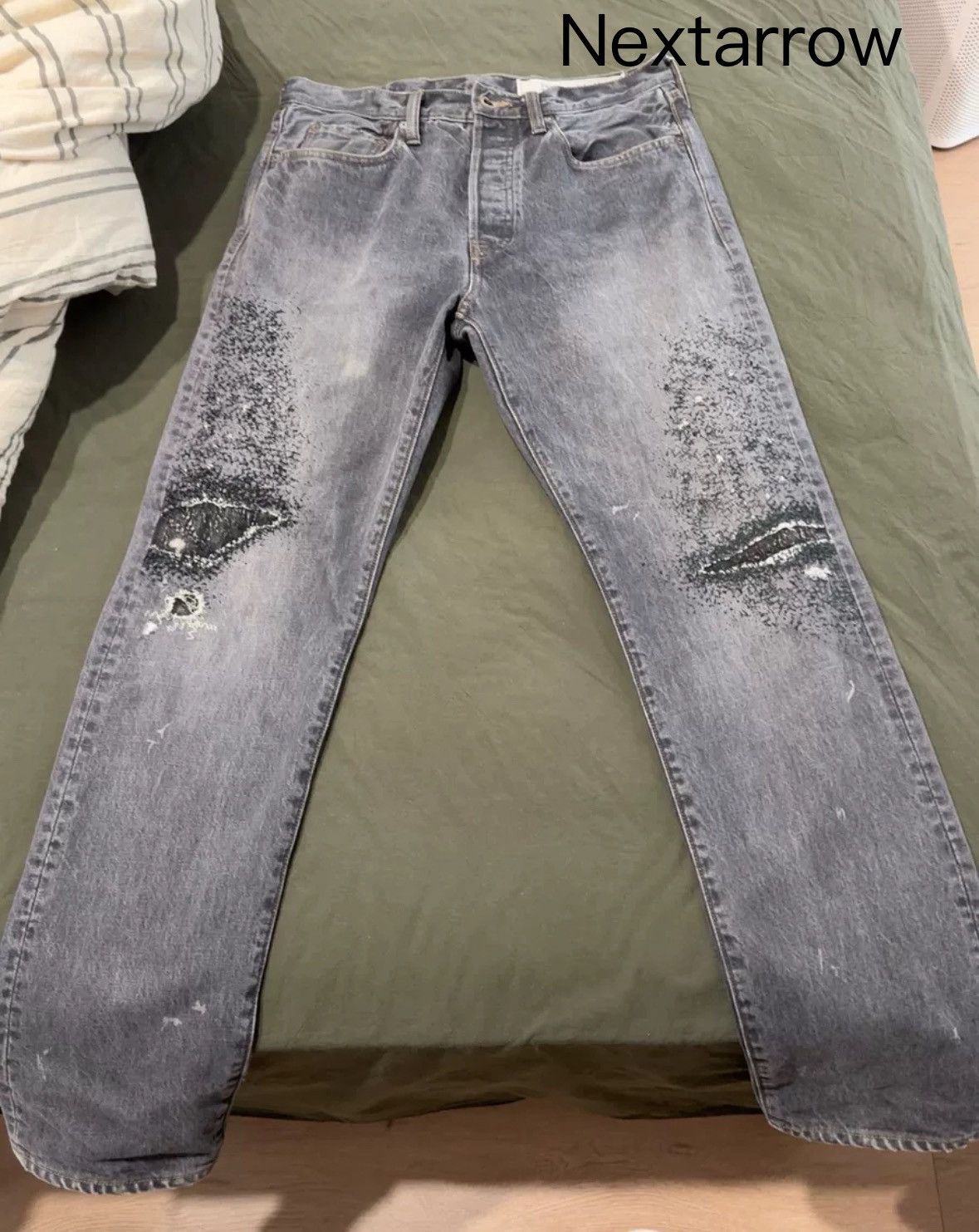 Kapital Kapital Stitch Embroidered Jeans 2412-Nextarrow Size US 32 / EU 48 - 1 Thumbnail