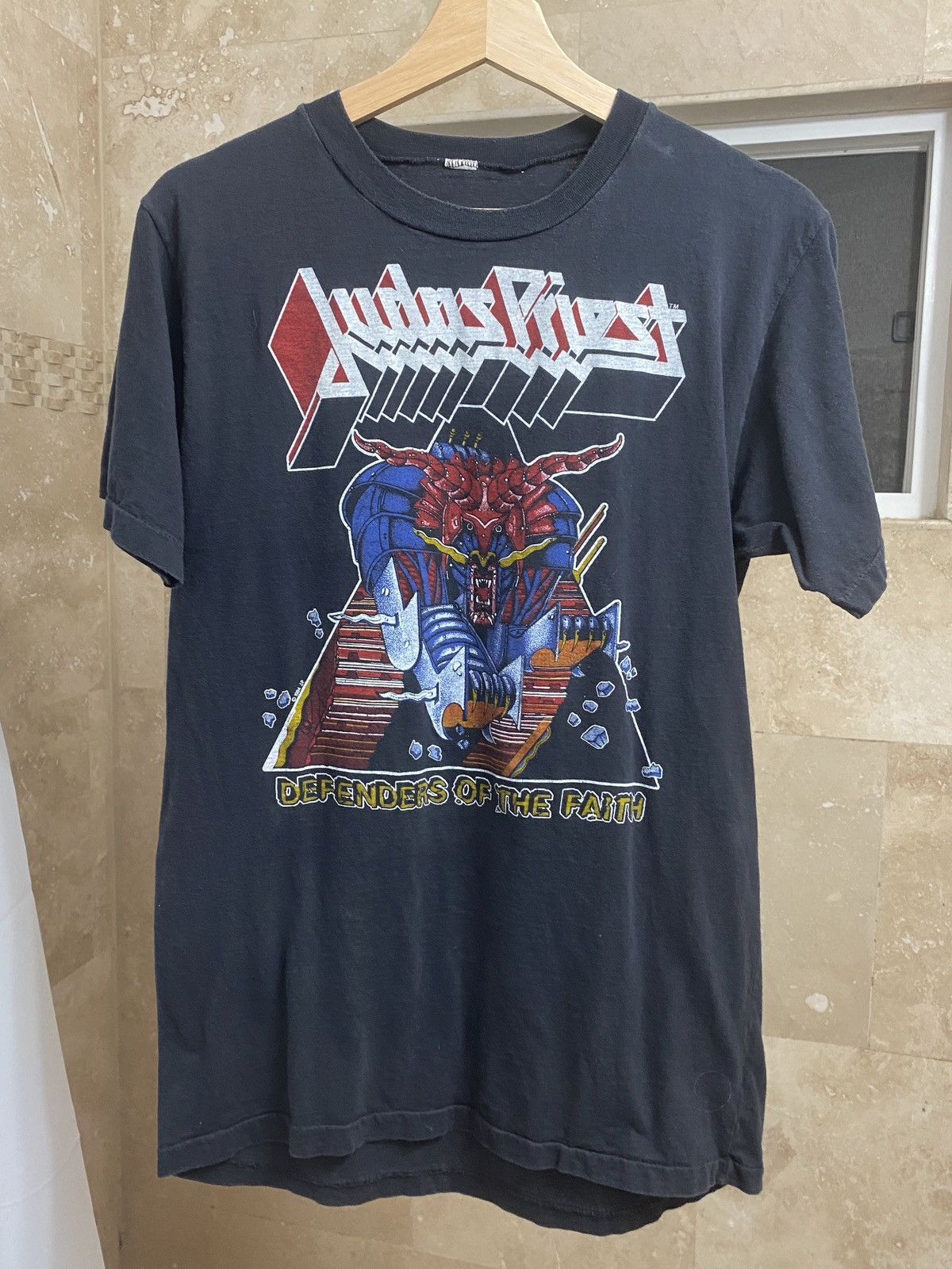 Vintage Vintage 1984 Judas Priest Defenders of the Faith T-Shirt | Grailed