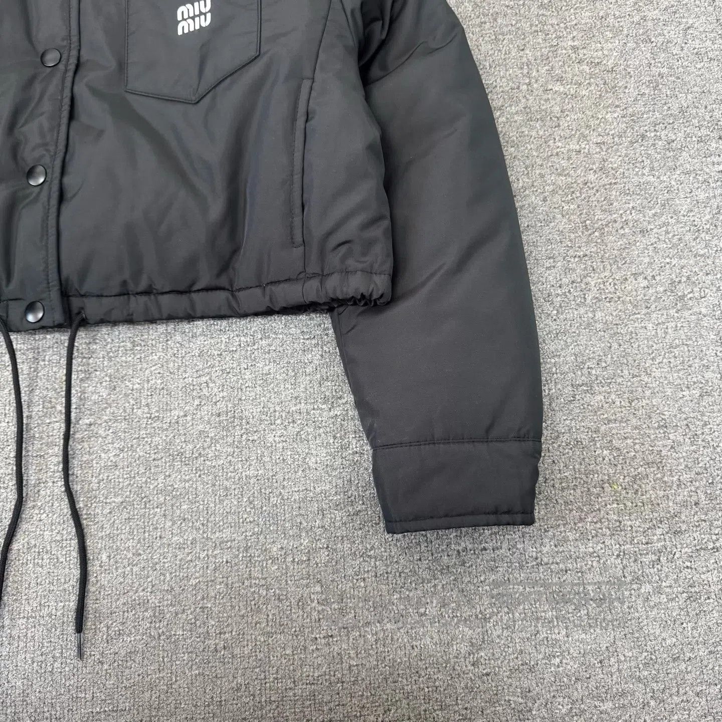 Miu Miu miu miu Short, shirt-style down jacket coat| Size S / US 4 / IT 40 - 6 Thumbnail