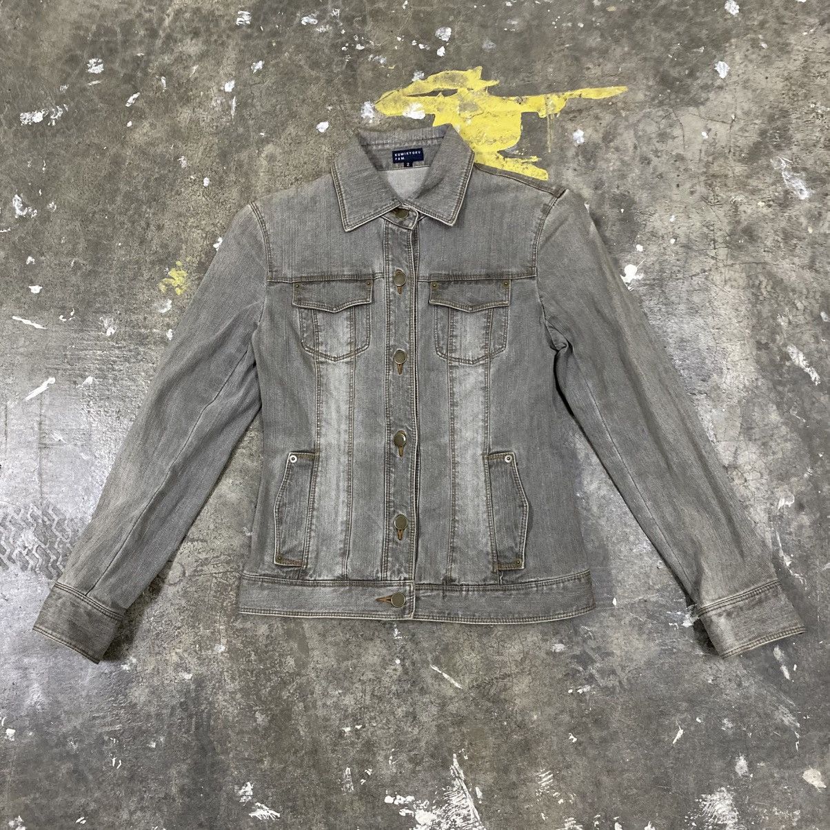 Japanese Brand Vintage Kumikyoku Fam Jacket Jeans Kapital Needles Hysteric Size US XS / EU 42 / 0 - 1 Thumbnail