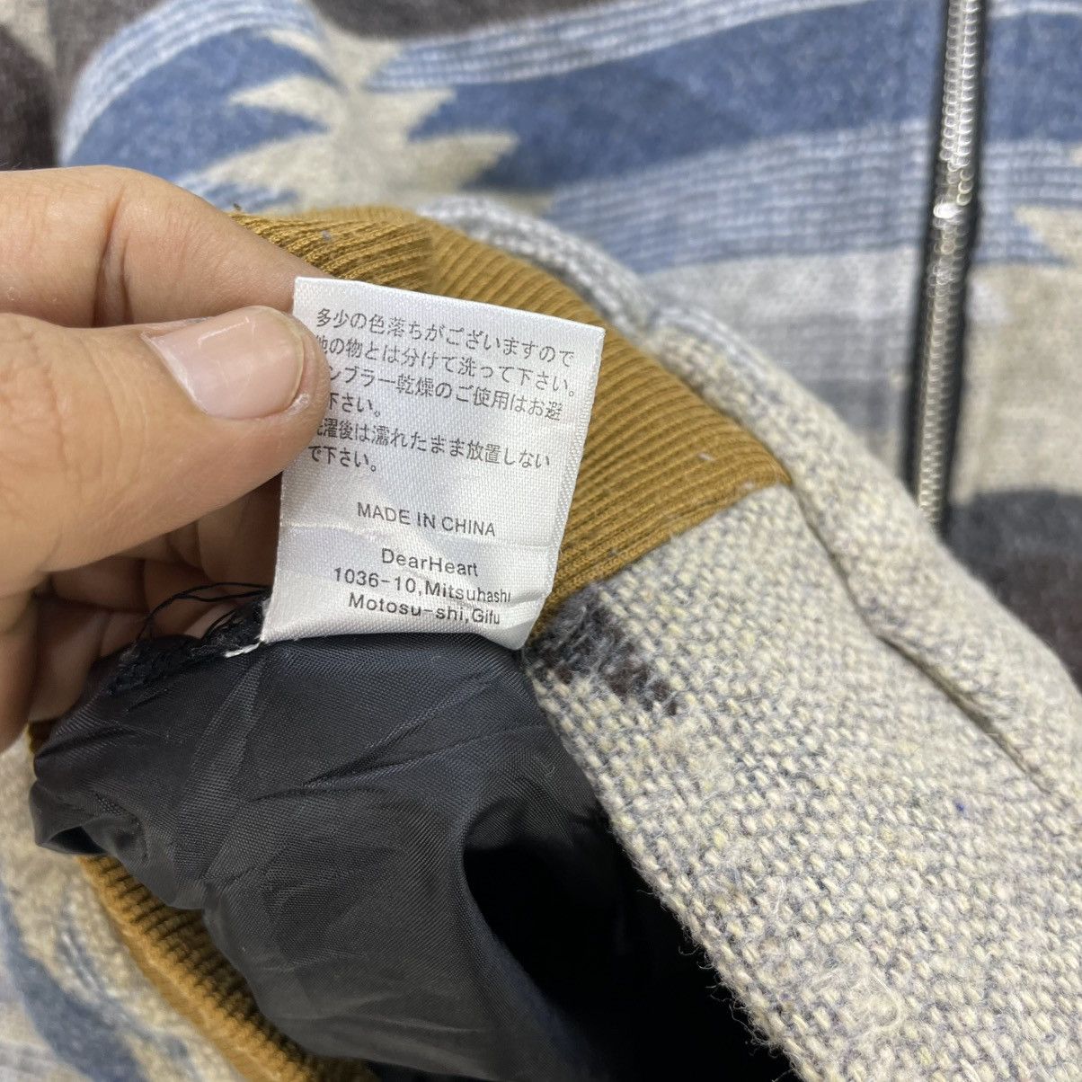 Japanese Brand × Native Japanese Brand Miss J Navajo Bomber Jacket Size M / US 6-8 / IT 42-44 - 6 Thumbnail