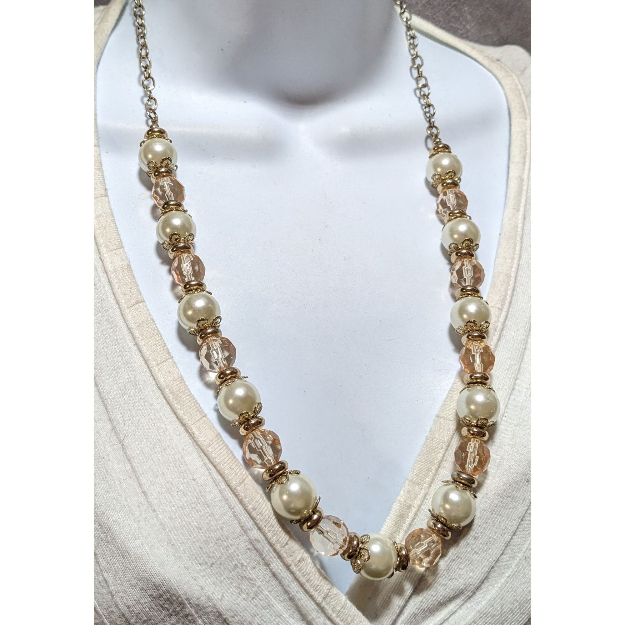 Other Regency Glam Pearl Beaded Statement Necklace Size ONE SIZE - 6 Thumbnail