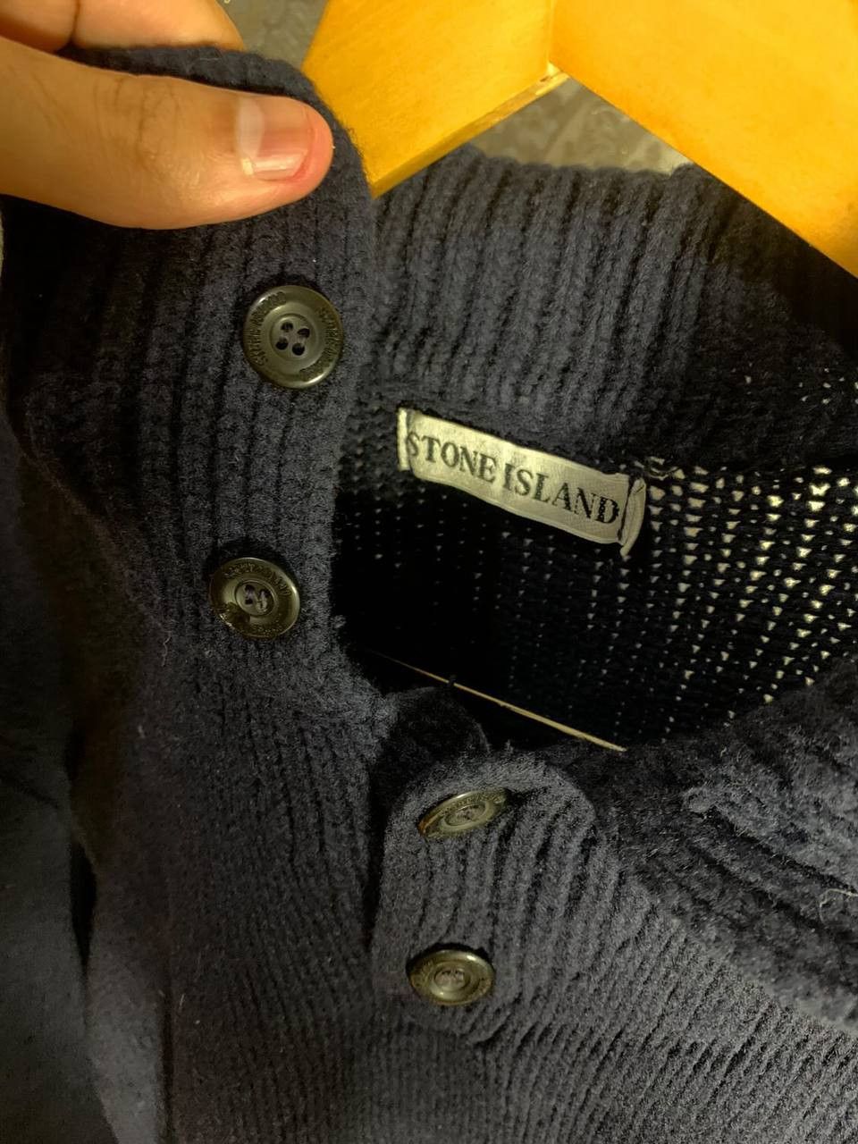 Stone Island Vintage Stone Island Italian Designer Knit Sweater 90s Retro Size US L / EU 52-54 / 3 - 5 Thumbnail