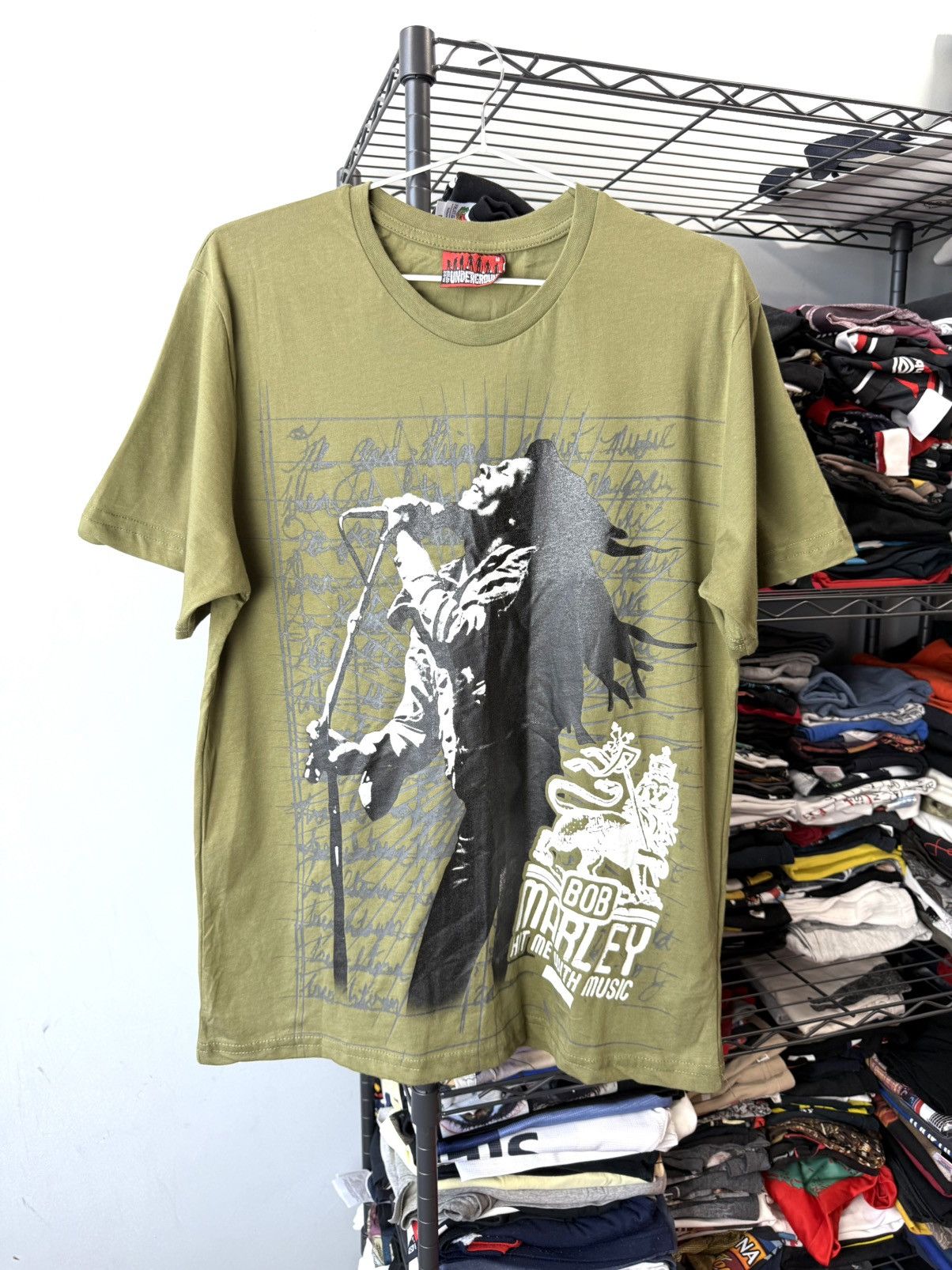 Bob Marley Vintage Bob Marley Rap T Shirt Legend Of Raggae Size US M / EU 48-50 / 2 - 1 Thumbnail