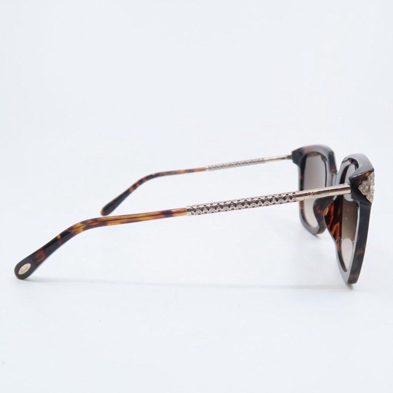 Chopard New! Chopard SCH336S 0714 Havana Women Sunglasses Size ONE SIZE - 4 Thumbnail