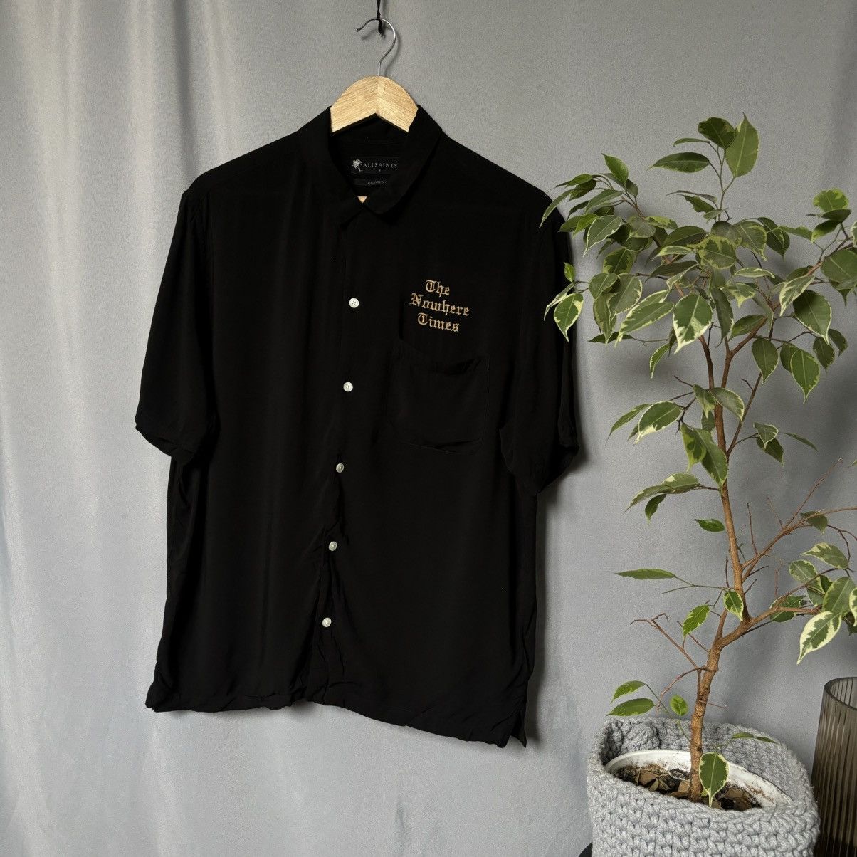 Allsaints Allsaints vintage shirt button up small viscous rare Size US S / EU 44-46 / 1 - 1 Thumbnail