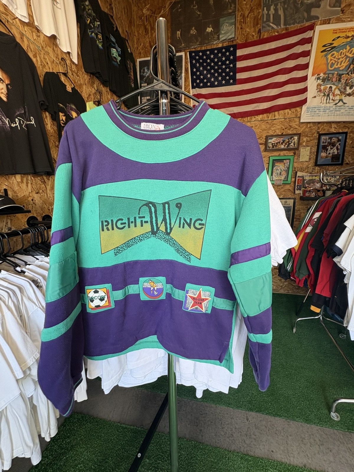 Other 1980's Soccer Crewneck Sweatshirt Size US S / EU 44-46 / 1 - 1 Thumbnail