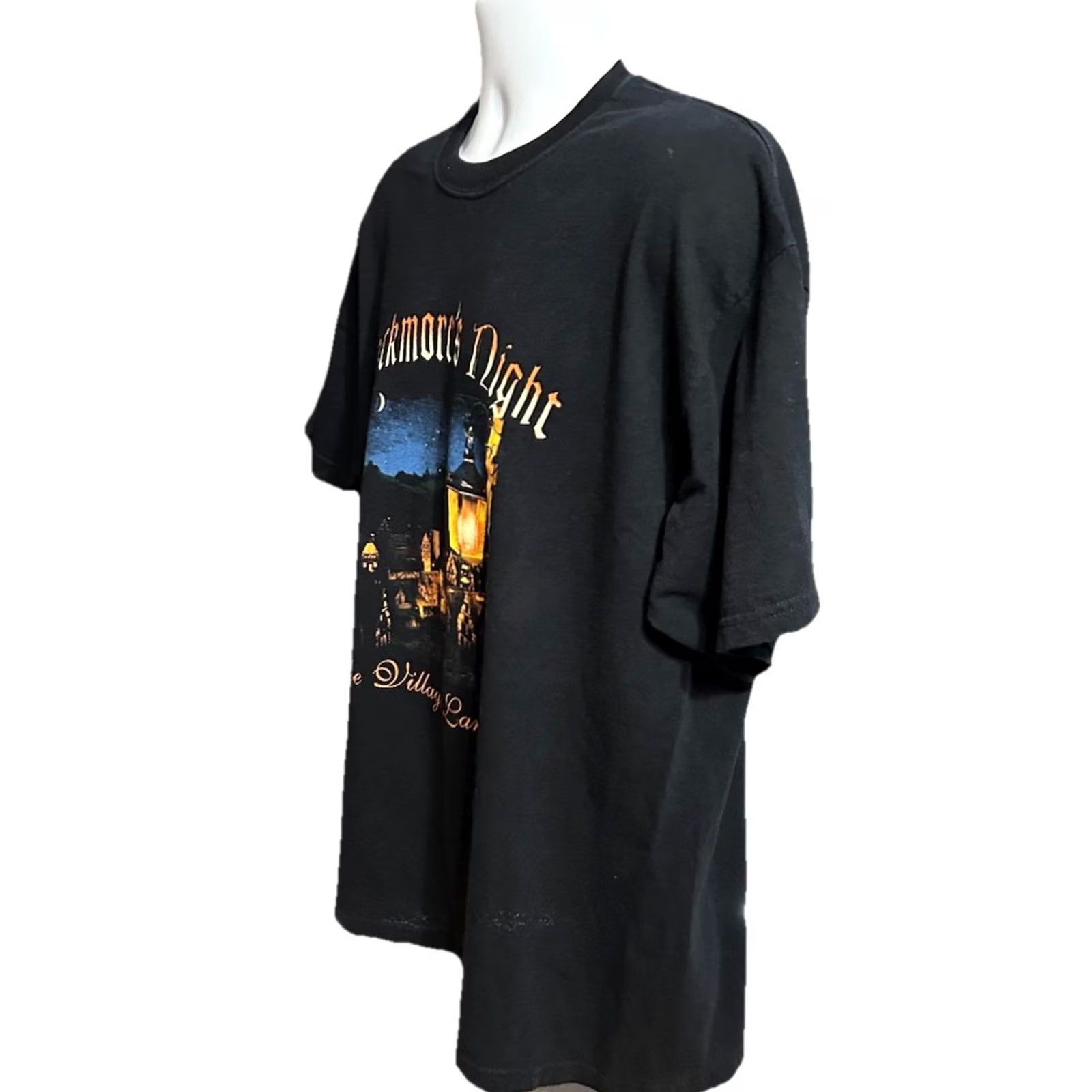 Vintage VTG Blackmore’s Night The Village Lanterne Shirt Men XL Black Short Sleeve 2006 Size US XL / EU 56 / 4 - 3 Thumbnail