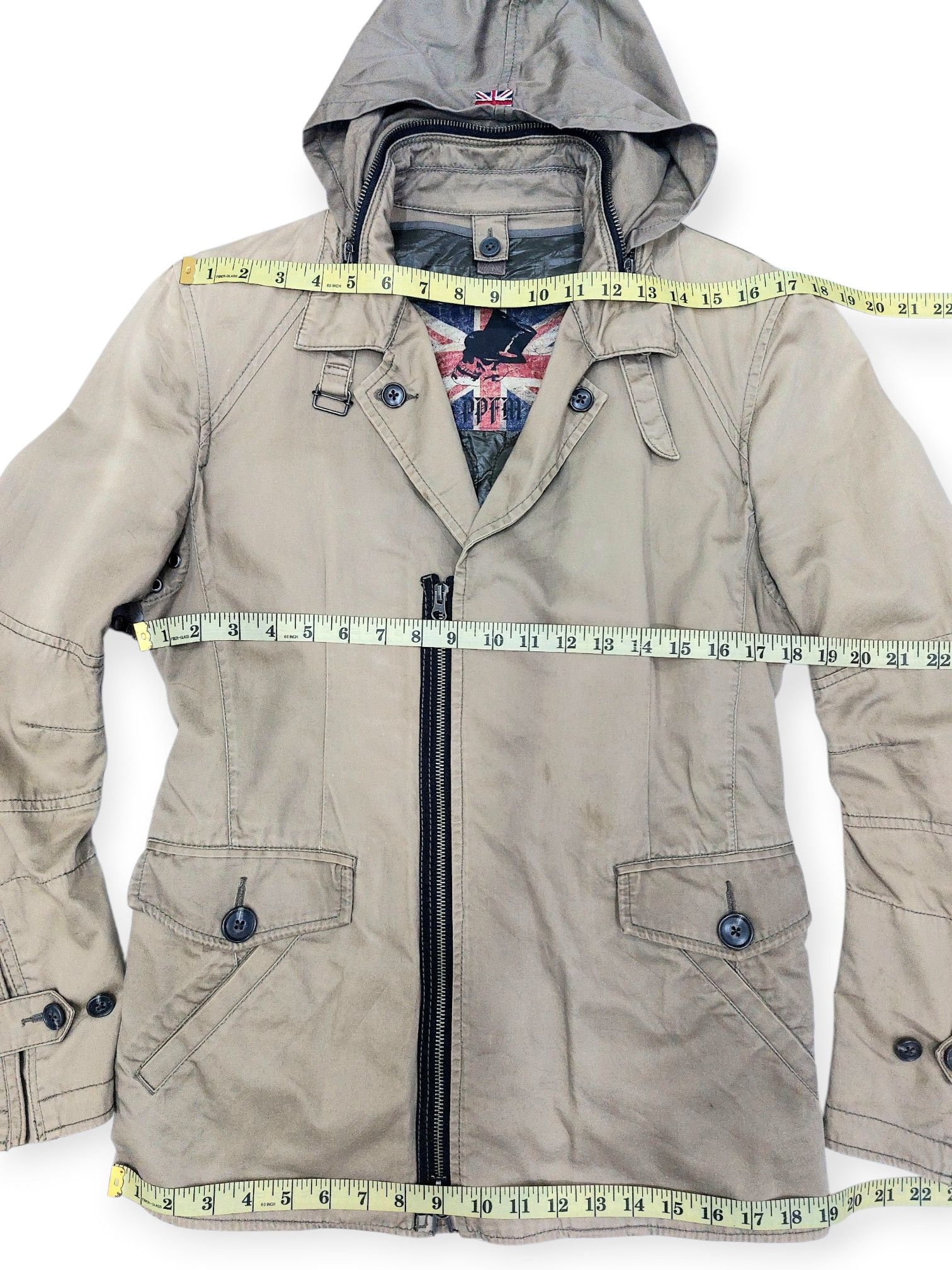PPFM PPFM Magician Skulls Union Jack Multi-Zipped Jacket Size US M / EU 48-50 / 2 - 21 Thumbnail