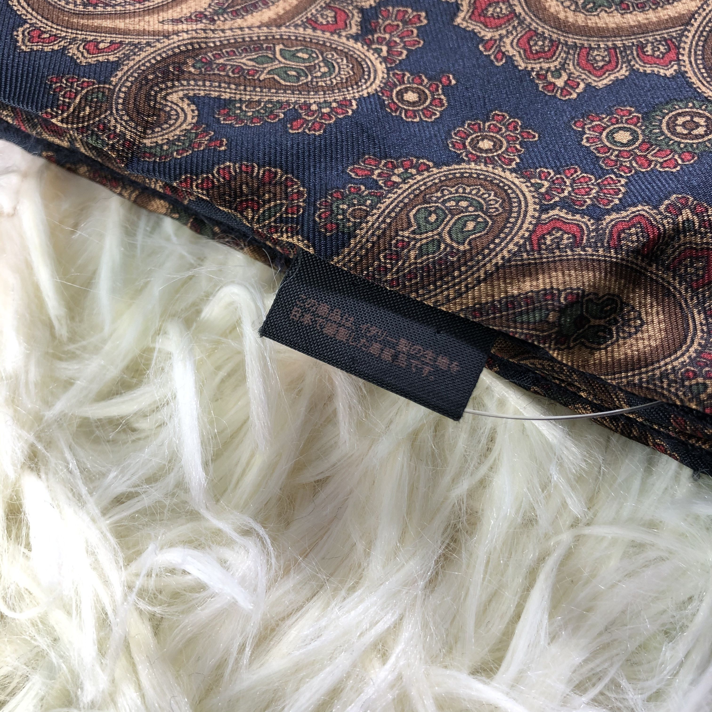 Vintage Silk Scarf / Muffler / Neckwear - KM466 Size ONE SIZE - 6 Thumbnail