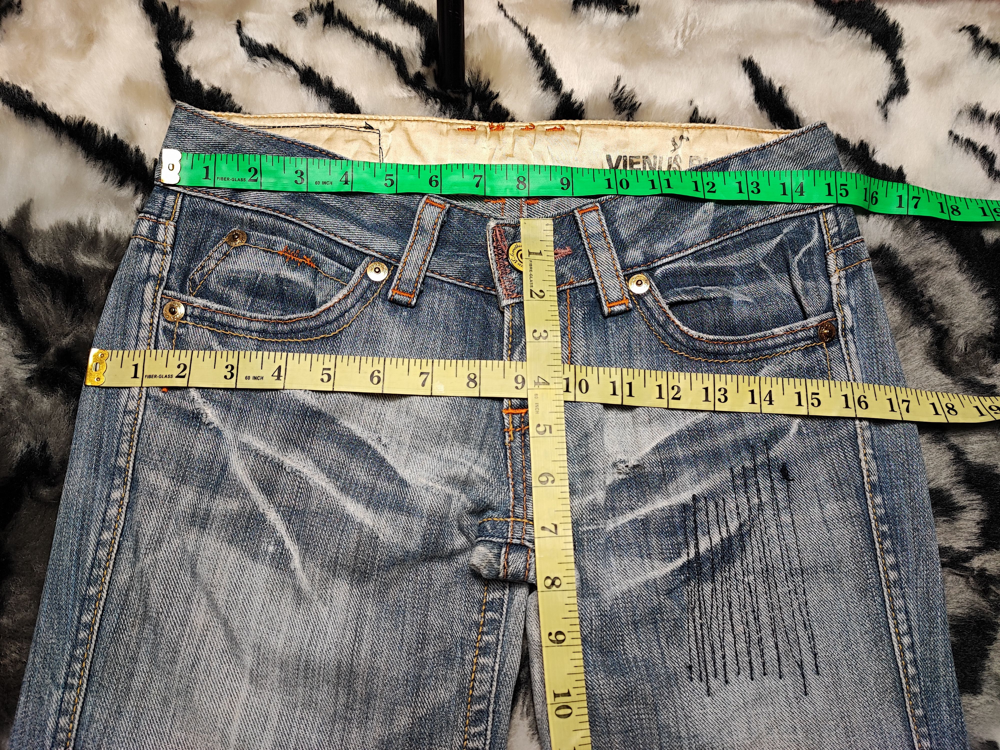 Edwin Thrashed Distressed Jeans ERD Grunge Chrome Size US 30 / EU 46 - 3 Thumbnail