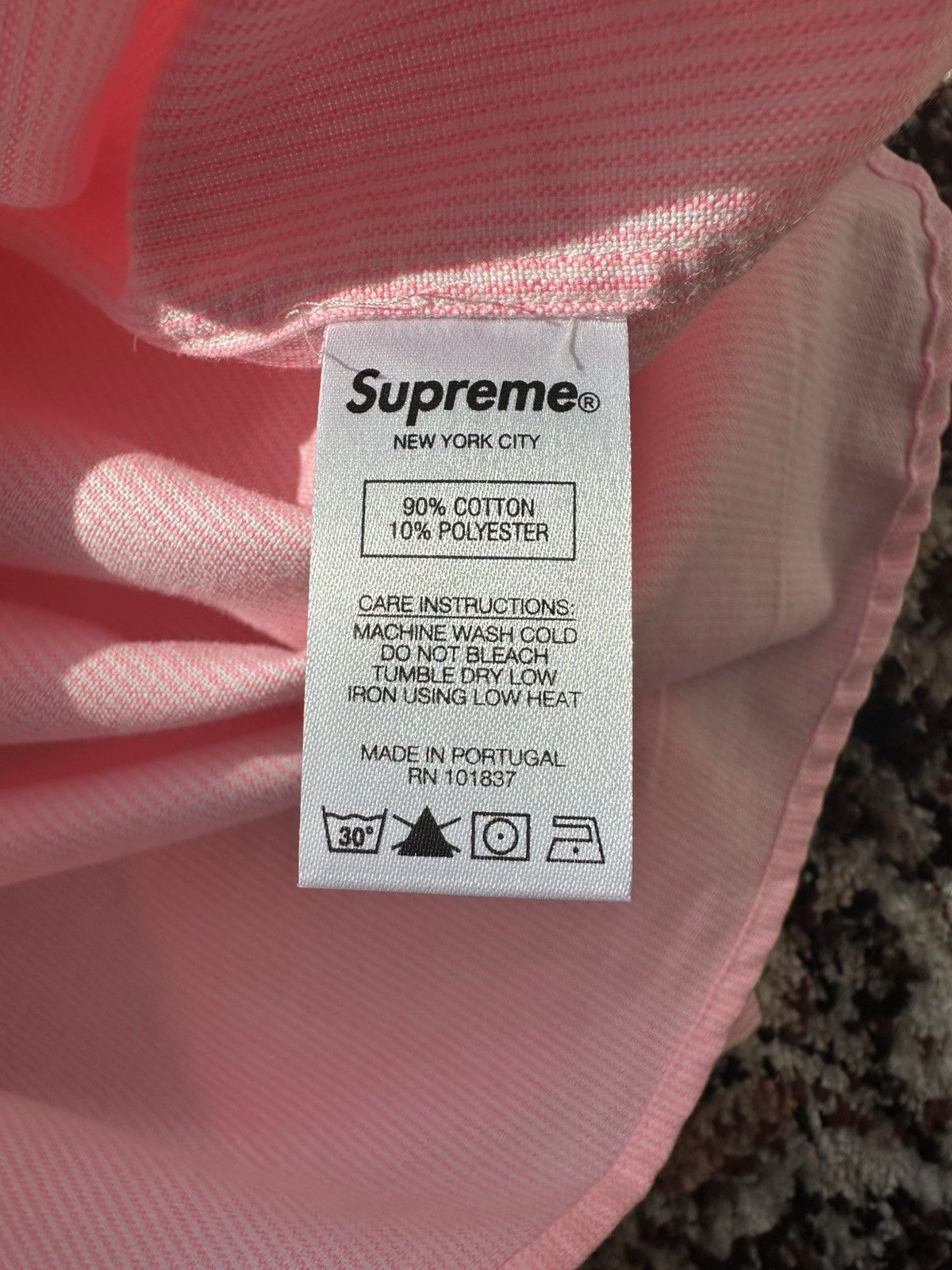 Supreme Supreme Stripe Oxford Shirt Size US M / EU 48-50 / 2 - 6 Thumbnail
