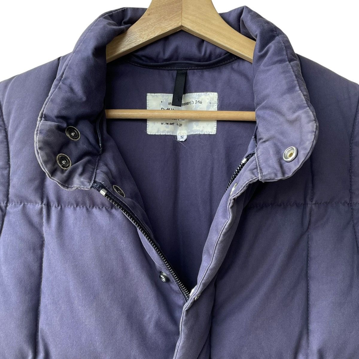 Mountain Research Mountain Research Japan 2008 Goose Puffer Down Vest Size US S / EU 44-46 / 1 - 4 Thumbnail
