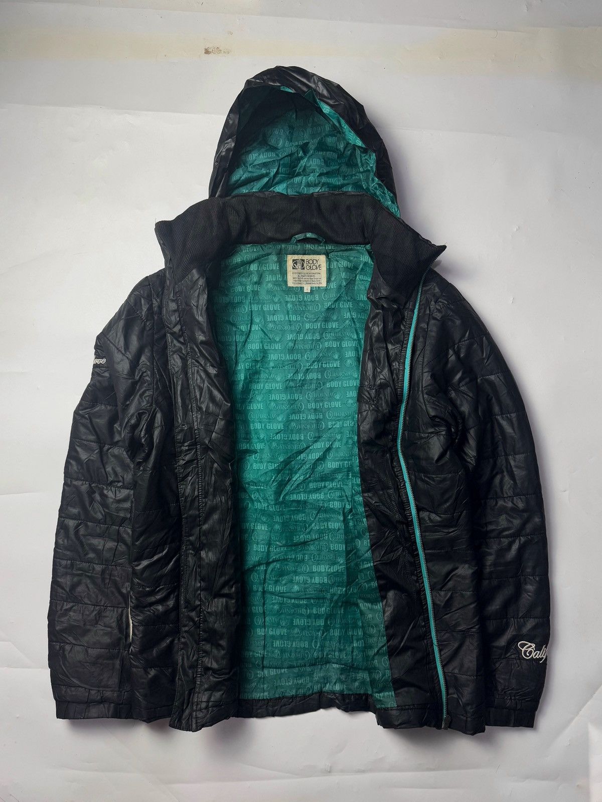 If Six Was Nine Bono Hoodie Poem Puffer Jacket Body Glove Japanese 2000s Size US L / EU 52-54 / 3 - 5 Thumbnail