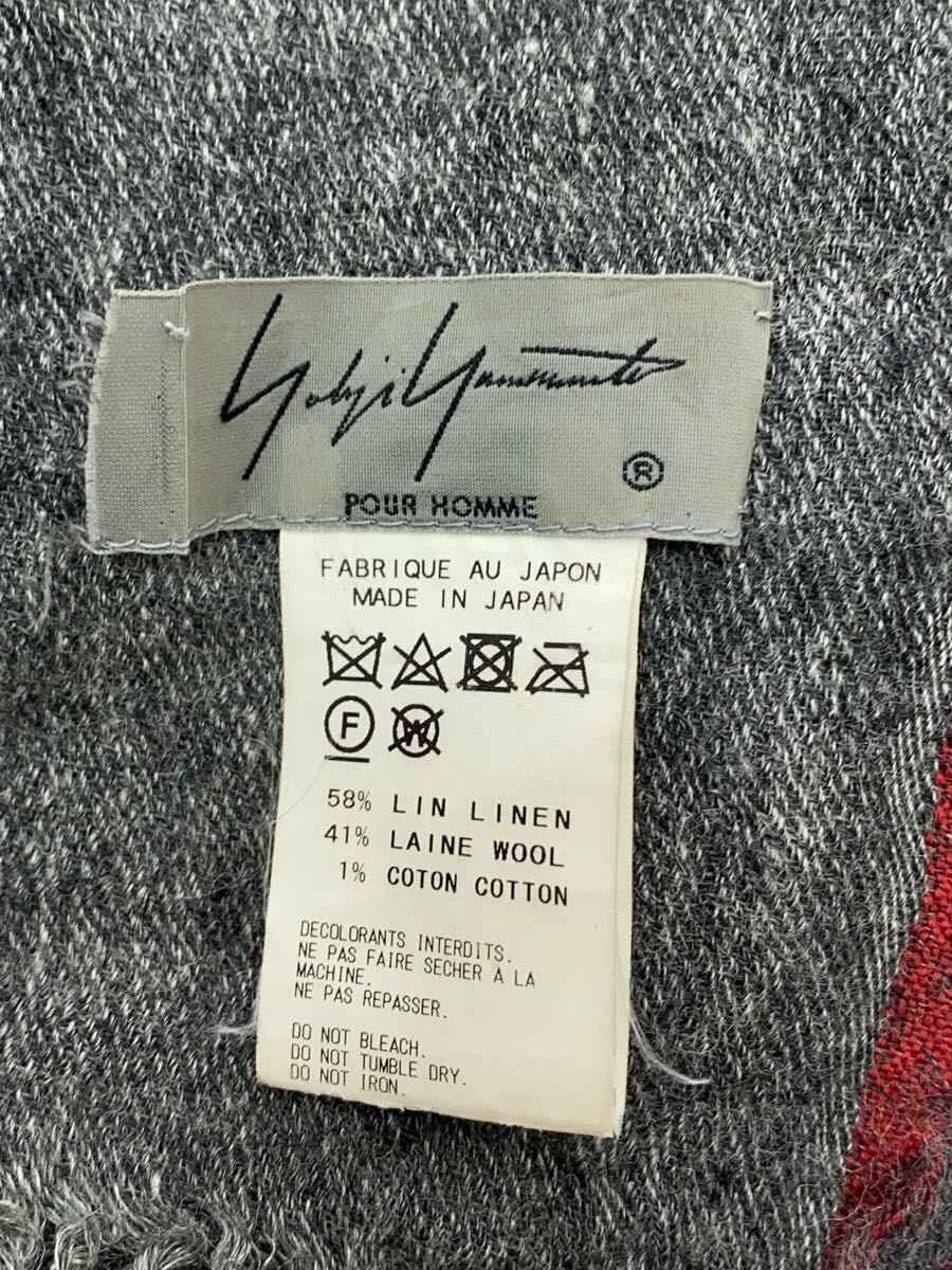 Yohji Yamamoto Pour Homme Linen Scarf Size ONE SIZE - 2 Thumbnail