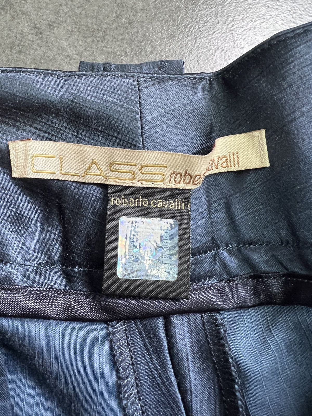 Just Cavalli × Roberto Cavalli × Vintage Roberto Cavalli Class Flared silk Vintage pants Size 30" / US 8 / IT 44 - 5 Thumbnail