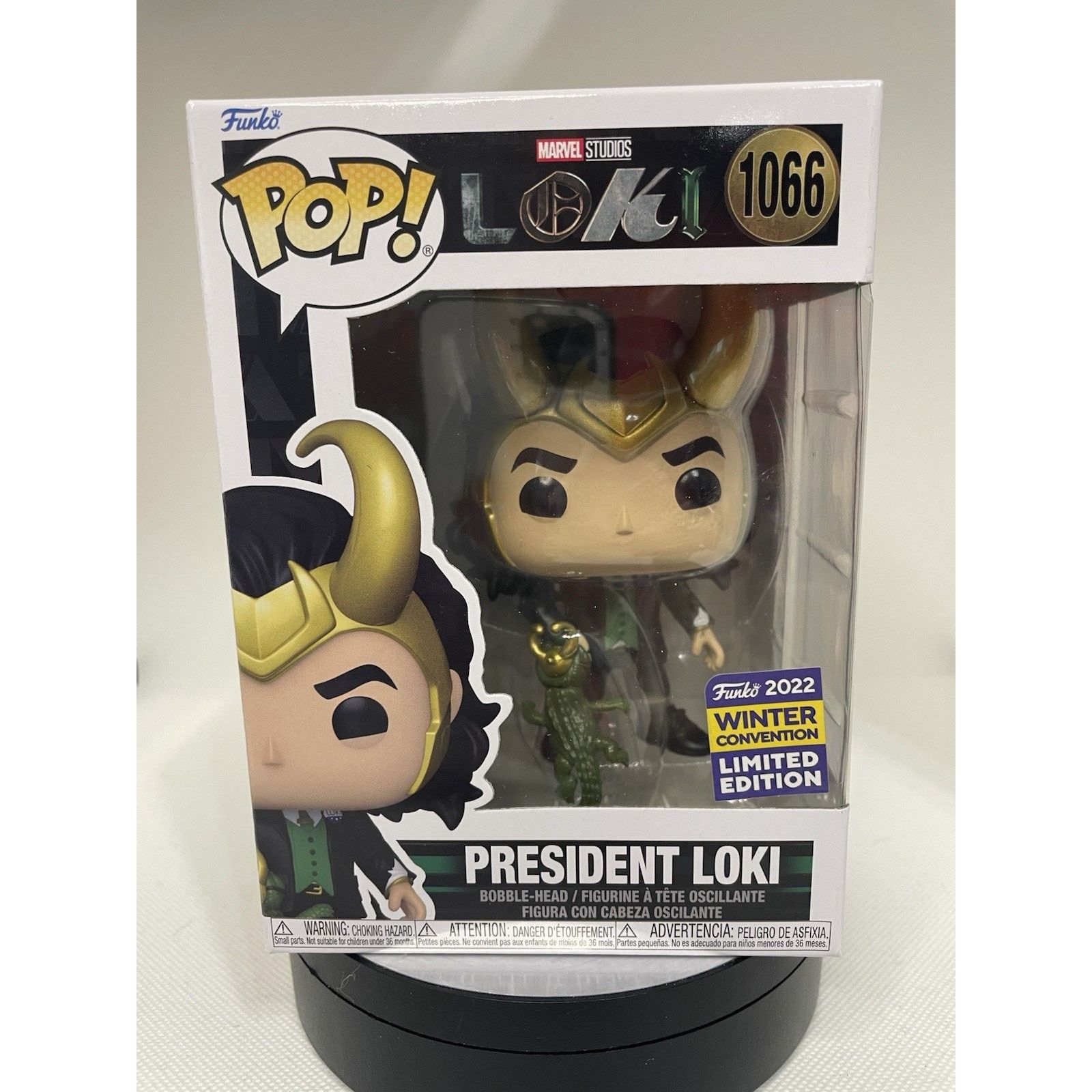 Marvel Comics Funko Pop! President Loki (Winter Convention) - 1066 Size ONE SIZE - 1 Thumbnail